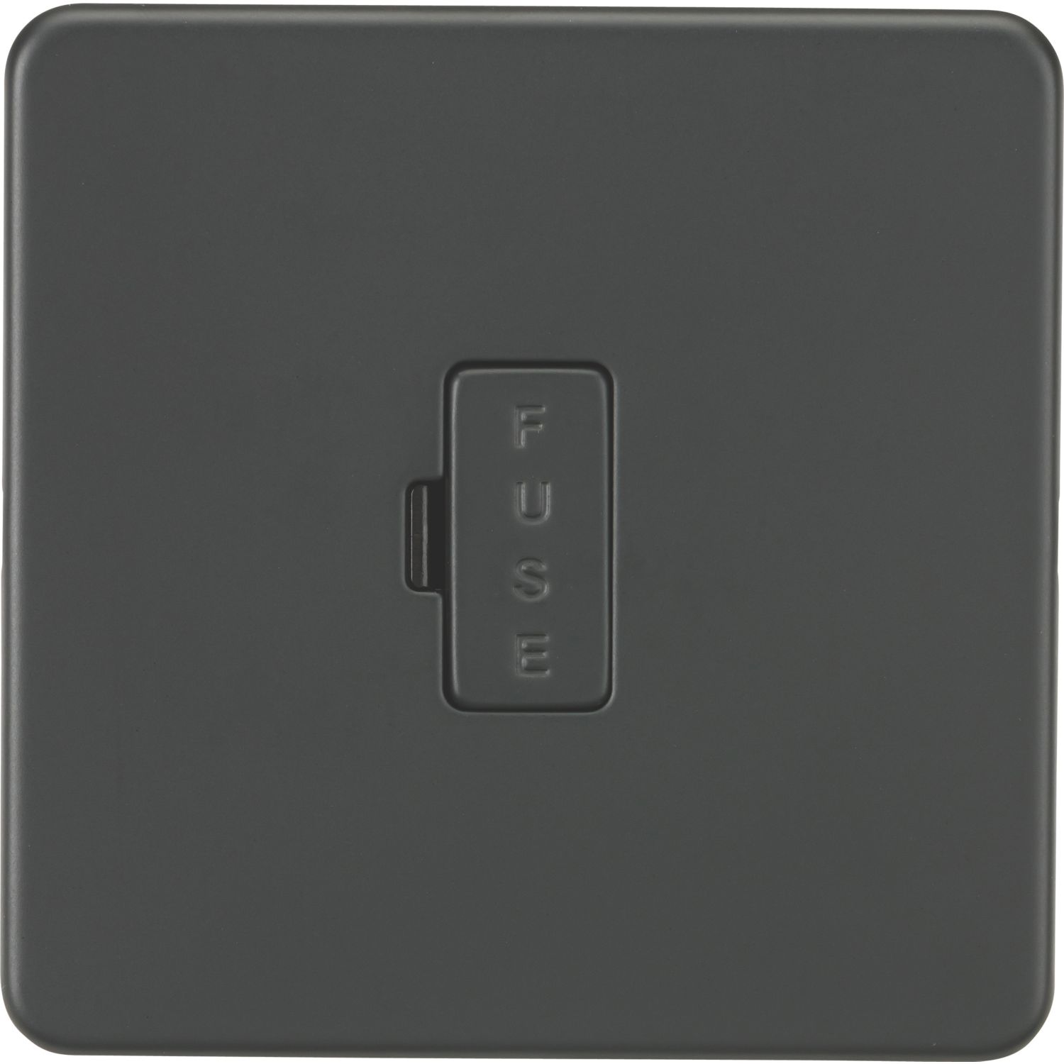 Knightsbridge 13A Unswitched Fused Spur Anthracite (870TY)