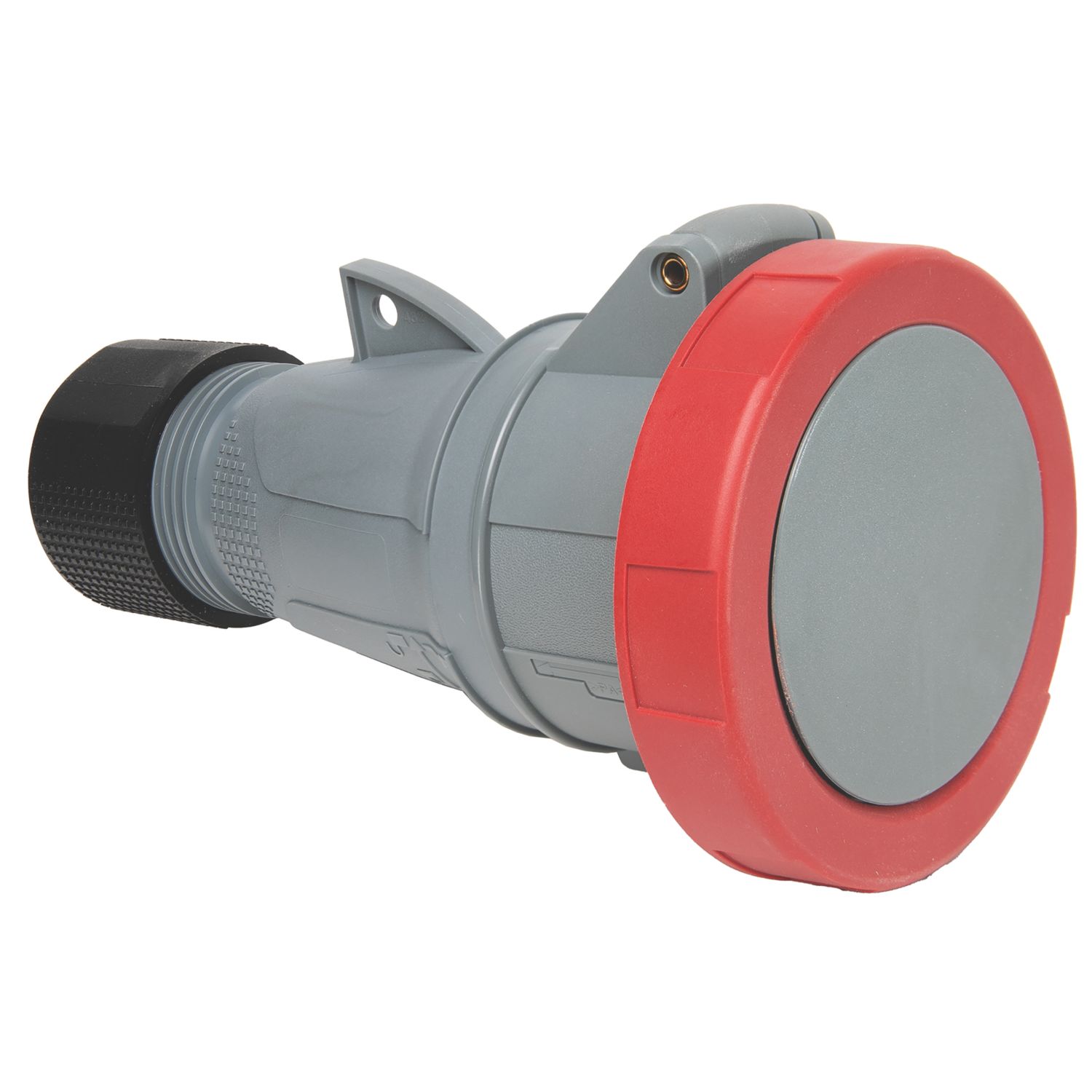 Amphenol 32A 4P+E Straight Connector 415V (8712X)