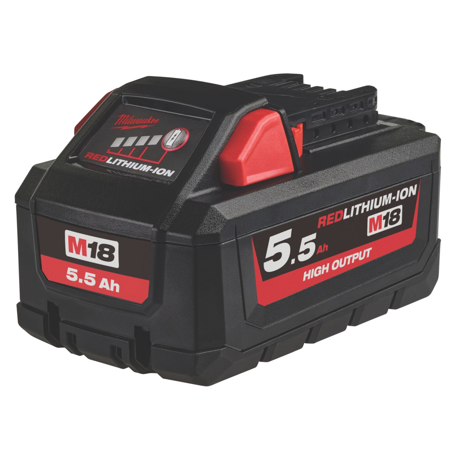 Milwaukee M18 HB5.5 18V 5.5Ah Li-Ion RedLithium High Output Battery (871HF)