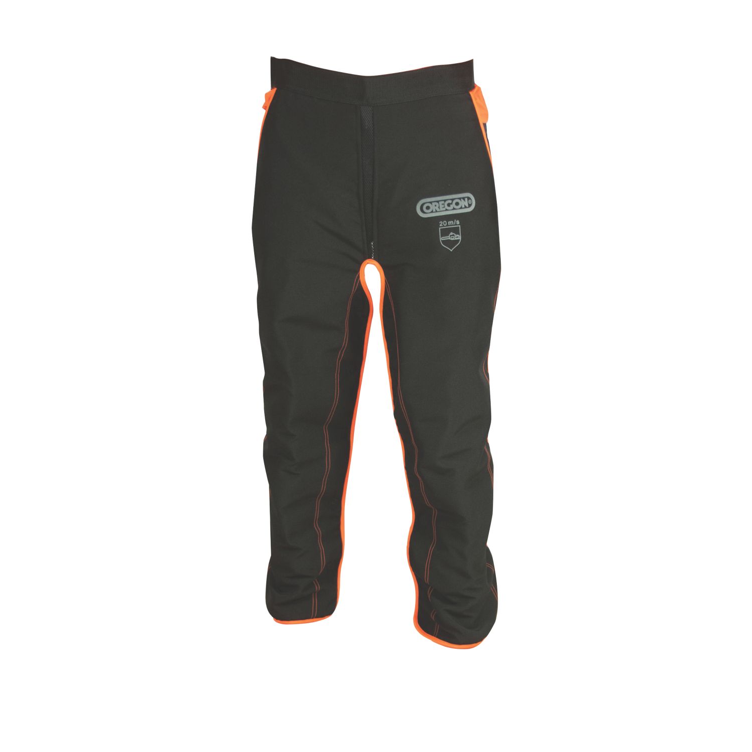 Oregon Type A Chainsaw Safety Leggings Black/Orange 28" L (8721R)