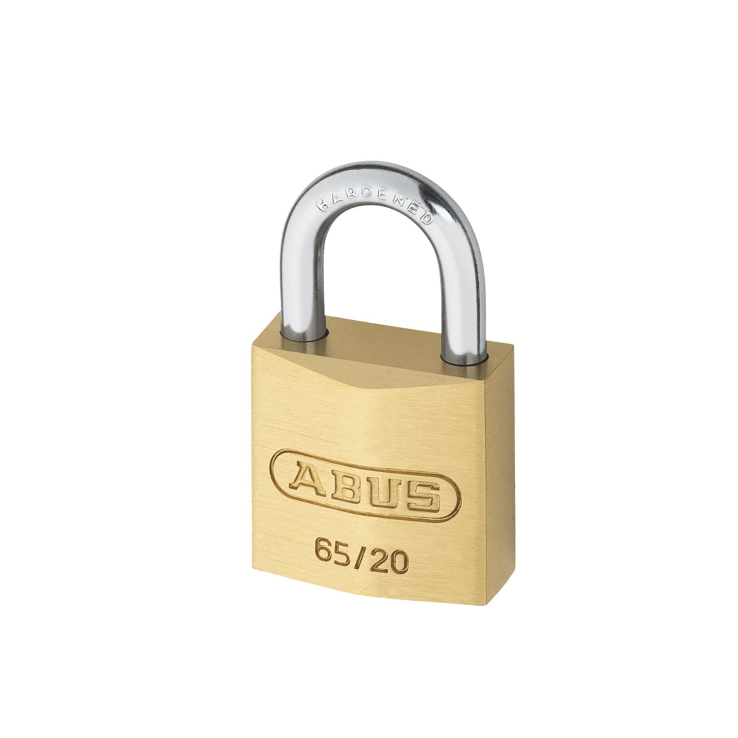 Abus Premium 65 Brass Padlock 20mm (8729T)