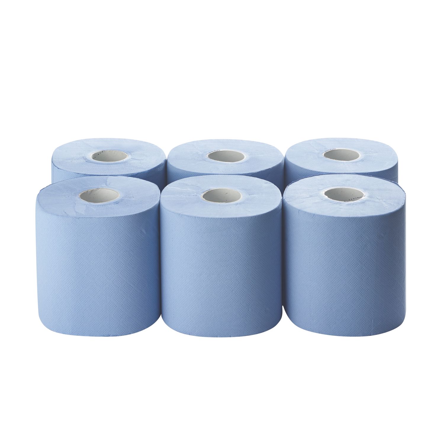 Essentials Paper Rolls Blue 2-Ply 185mm x 135m 6 Pack (872RE)