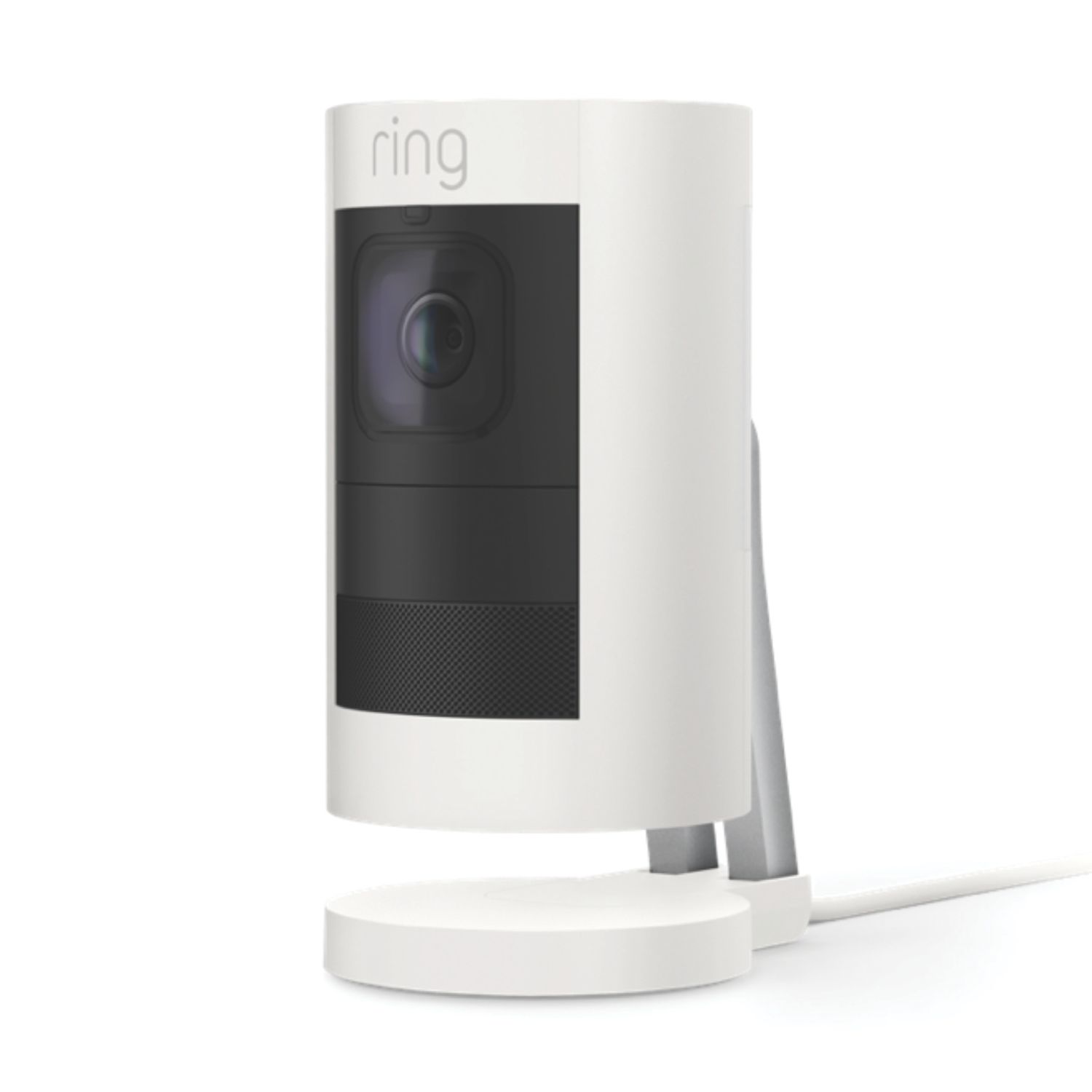 Ring 8SS1E8-WEU0 Mains or Battery-Powered White Wired 1080p Indoor & Outdoor Cylinder Camera (873HK)