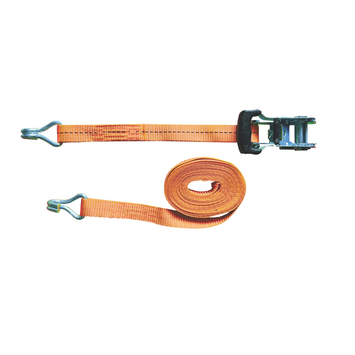 Smith & Locke Ratchet Tie-Down with J-Hooks 5m x 27mm (873XT)