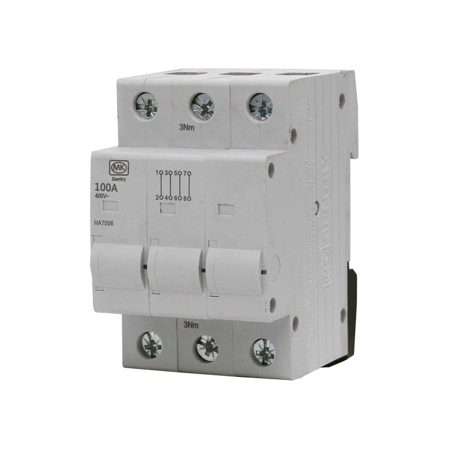 MK Sentry HA7006 100A 3-Way Screw-In Connector (873YW)