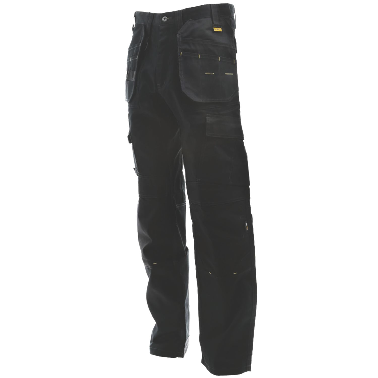 DEWALT Pro Tradesman Work Trousers Black 38" W 29" L (8743H)