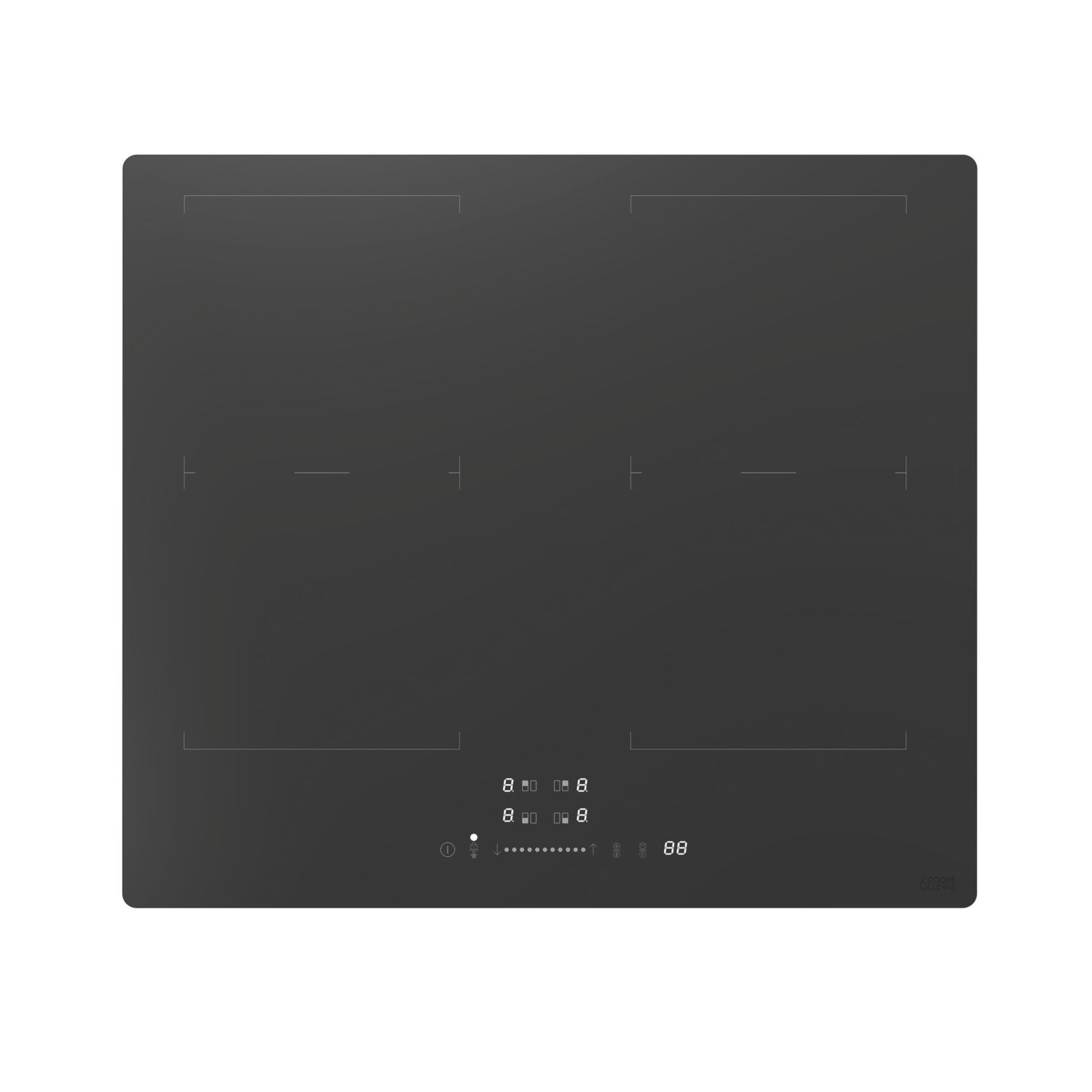 Cooke & Lewis Induction Hob Black 590mm (875YM)