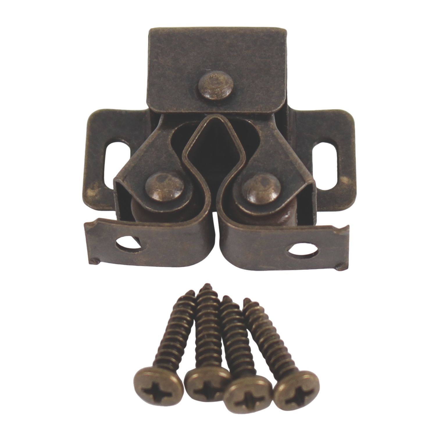 Essentials Roller Cabinet Latches Bronze 27.5mm x 32mm 10 Pack (877TA)