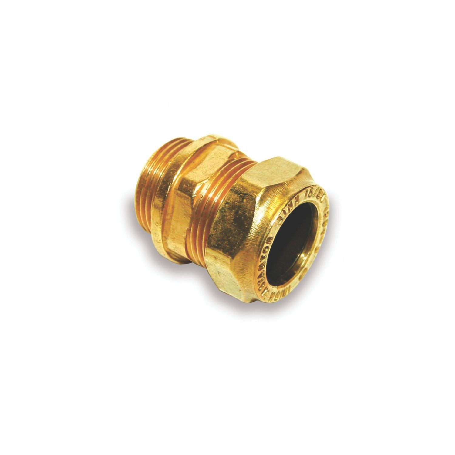 Instantor Brass Compression Adapting Male Coupler 1" x 3/4" (878CL)