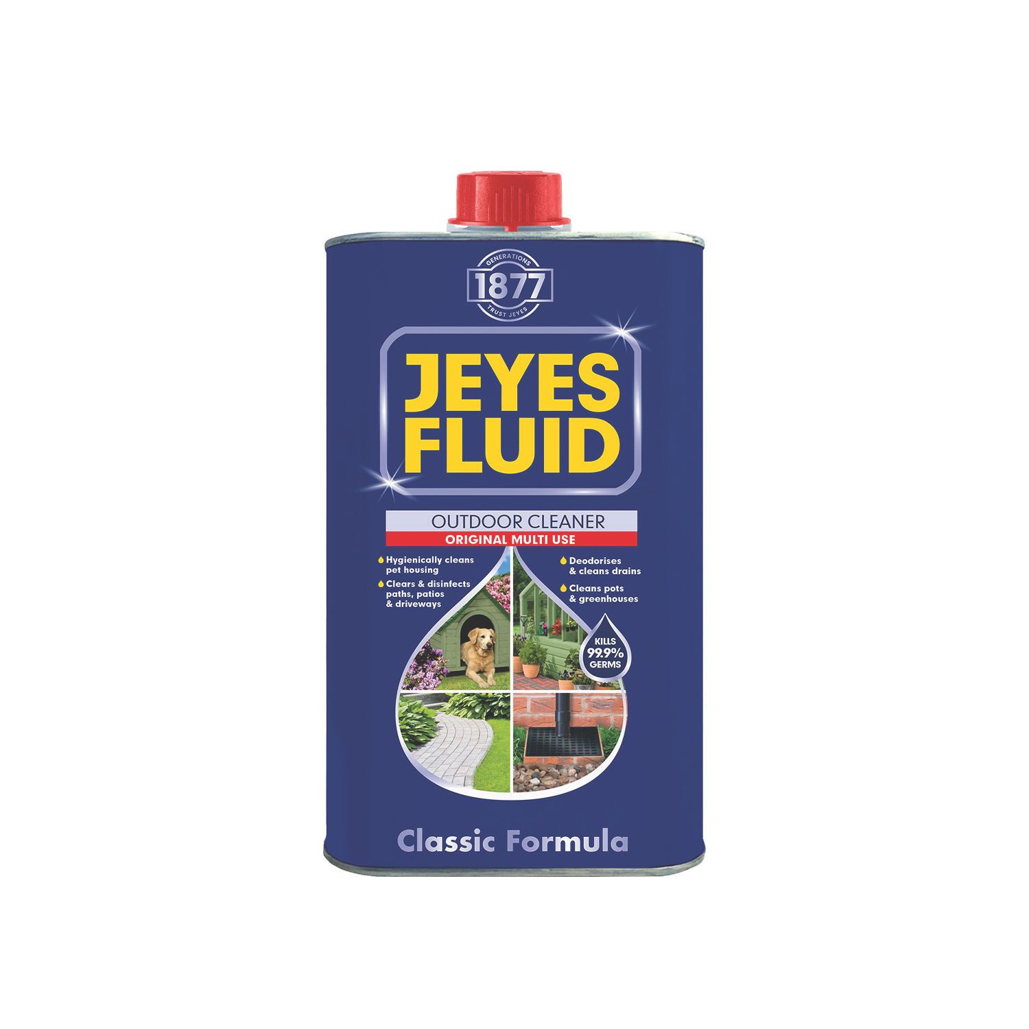 Jeyes Classic Fluid Outdoor Disinfectant 1Ltr (879AW)
