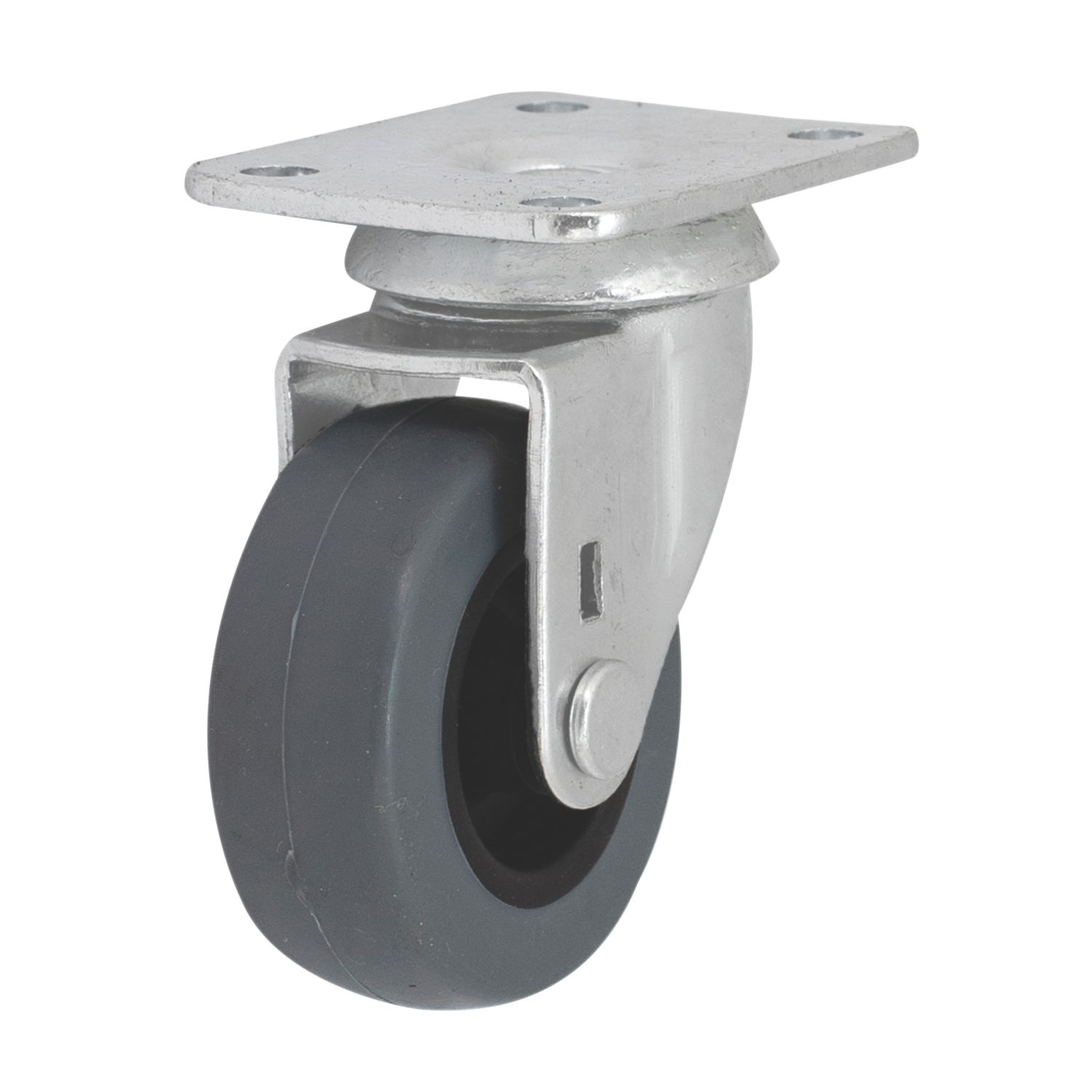 Essentials Heavy Duty TPR Swivel Castor 50mm Grey (879KH)