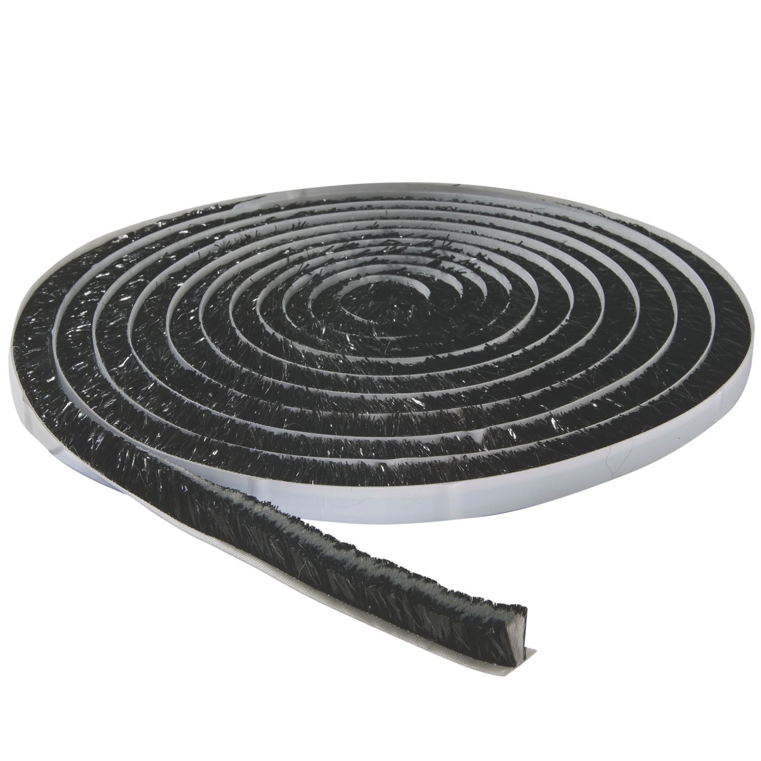 Stormguard Brush Pile Extra Thick Weatherstrip Black/Grey 7m (879TF)