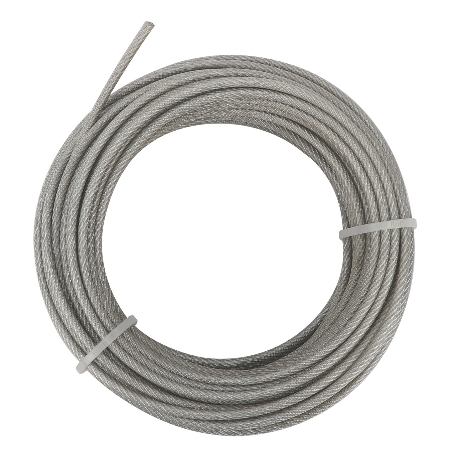 Essentials Wire Rope Transparent 4mm x 20m (881FE)