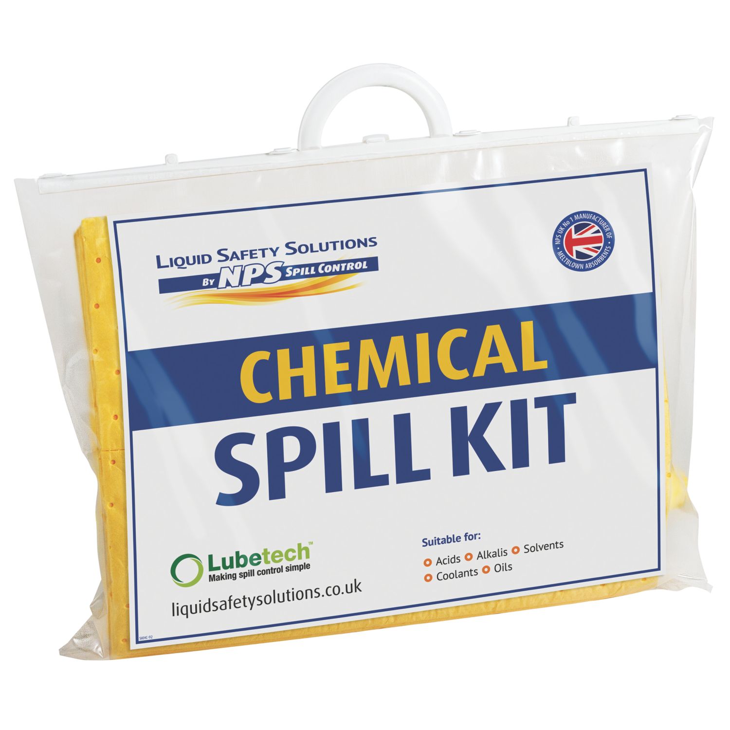Lubetech 15Ltr Chemical Spill Kit (88248)