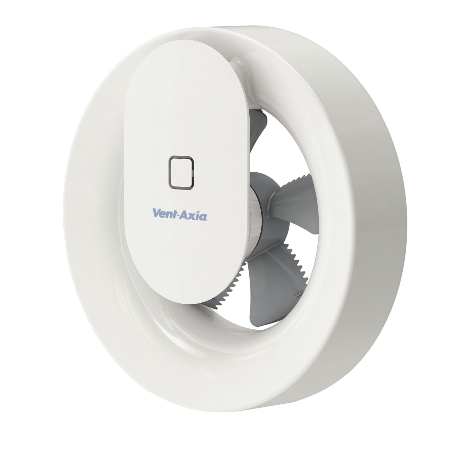 Vent-Axia 409802 Lo-Carbon 100mm (3 3/4") Axial Bathroom App Controlled Extraction Fan White 230V (8827P)