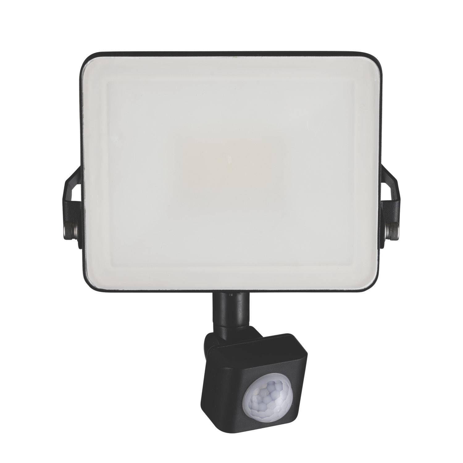 TCP Indoor & Outdoor LED Floodlight With PIR Sensor Black 10W 1600lm (882TW)