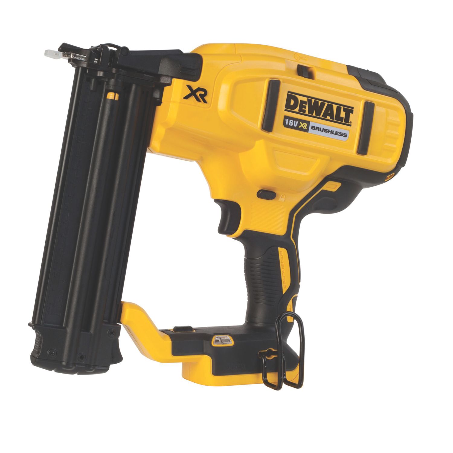 DEWALT DCN680N-XJ 54mm 18V Li-Ion XR Brushless Second Fix Cordless Nail Gun - Bare (883HP)