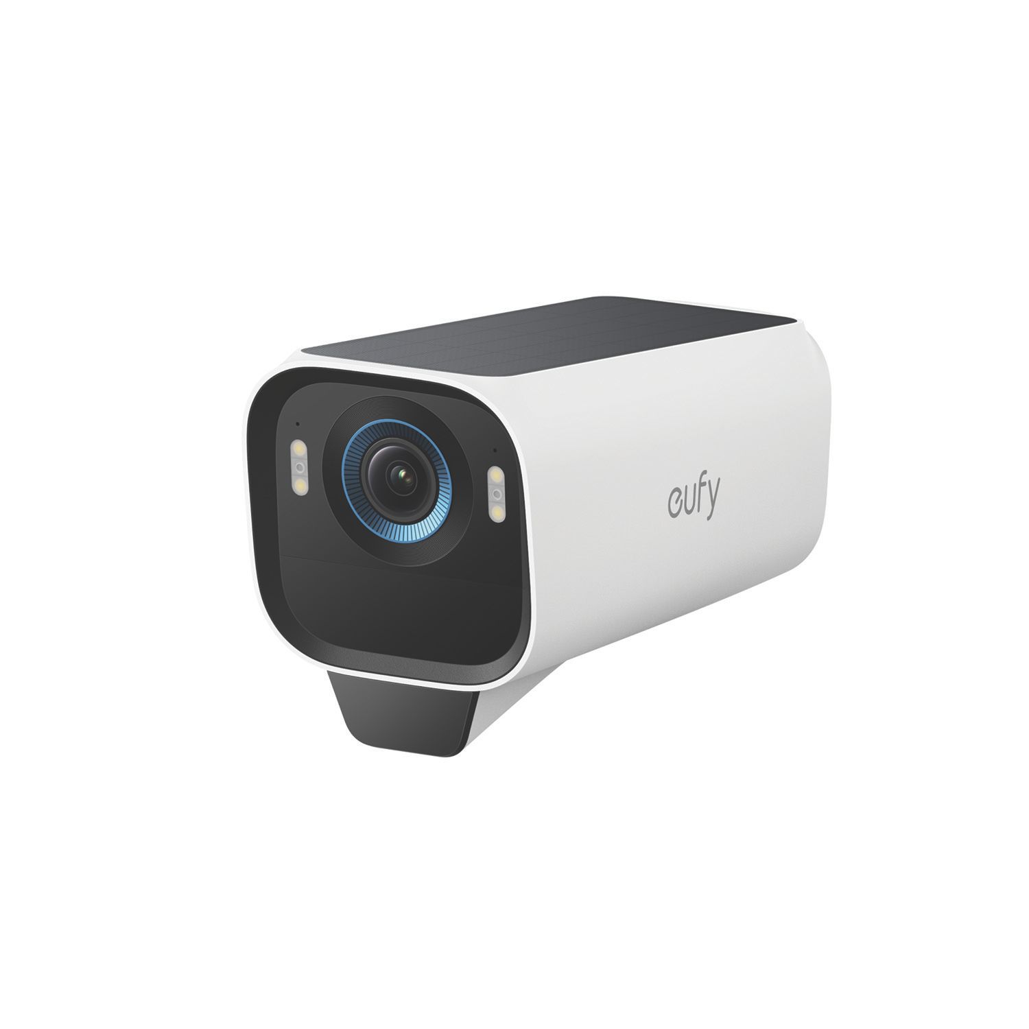 Eufy S3 Pro Rechargeable Battery-Operated White Wireless 4K Indoor & Outdoor Cylinder Camera with PIR (885AG)