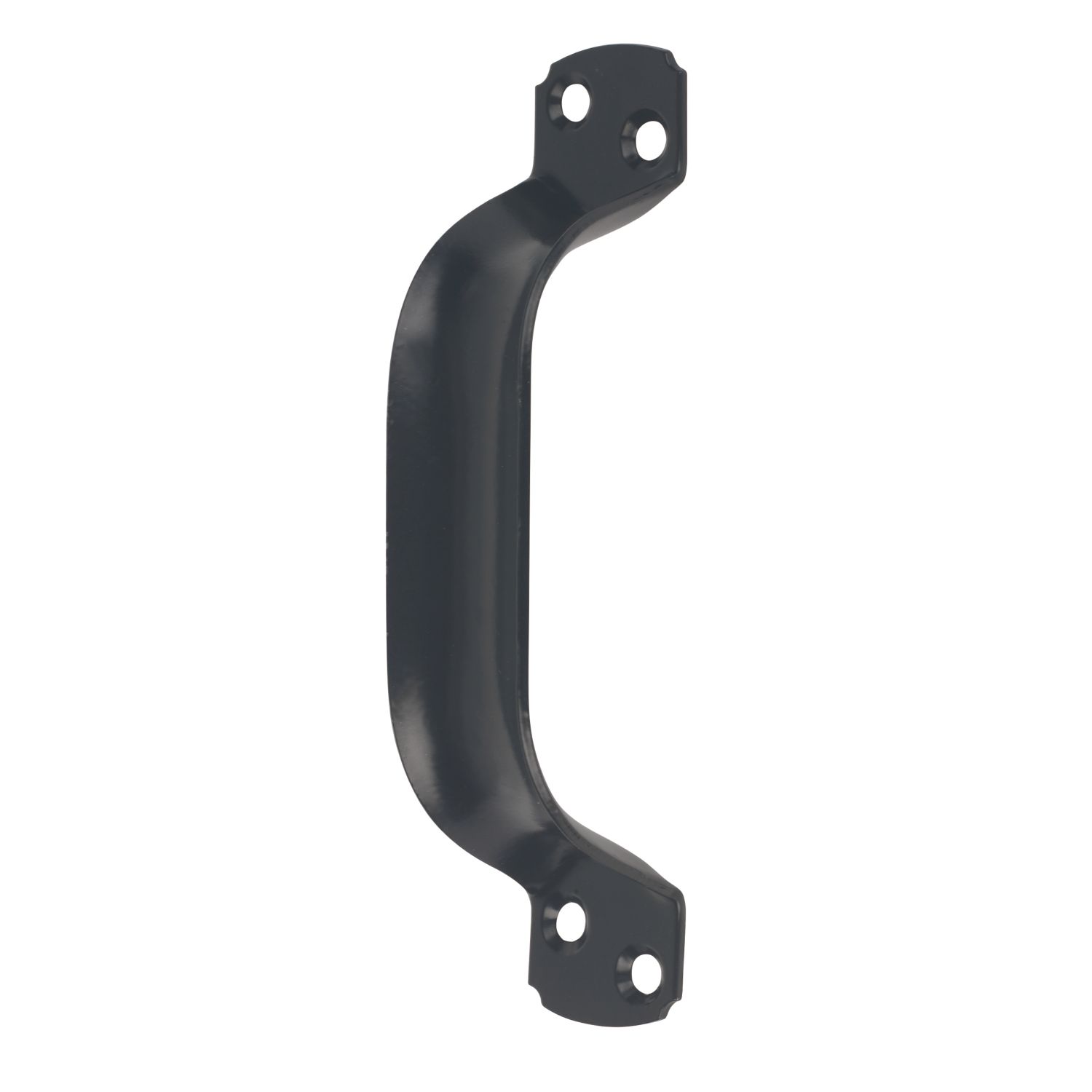 GateMate Classic Pressed Steel Handle Black Powder-Coated (885YV)