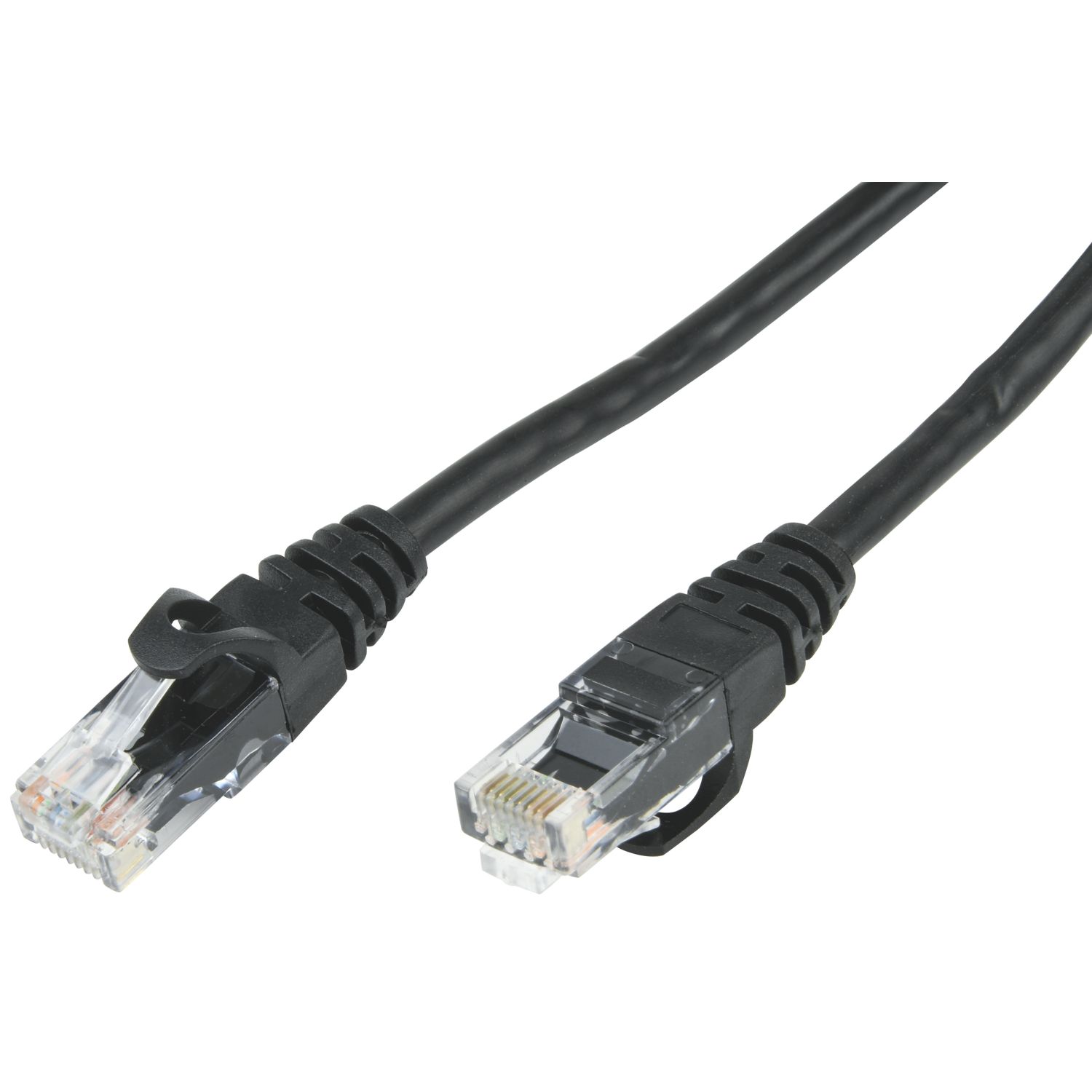 Philex Black Unshielded RJ45 Cat 6 Ethernet Cables 3m 10 Pack (88710)