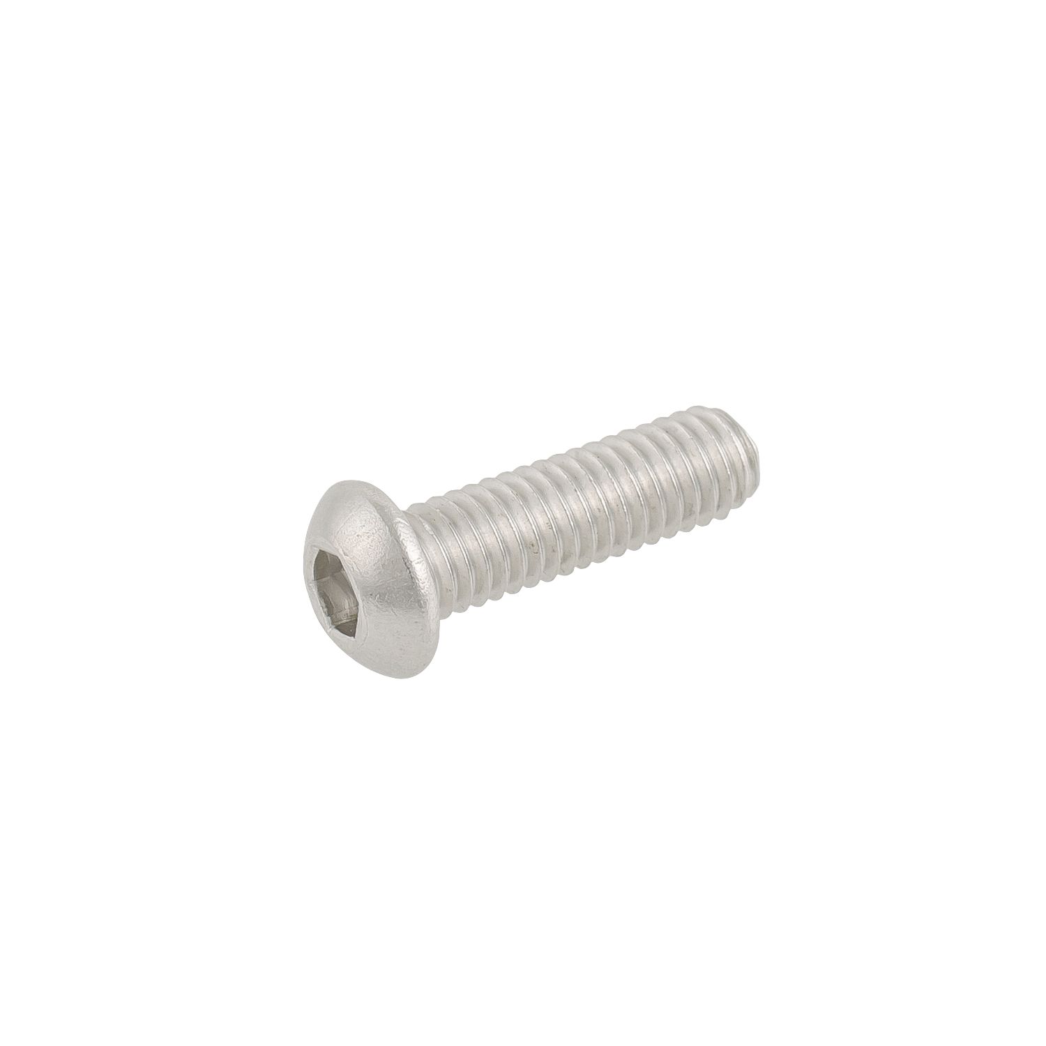 Easyfix Button Head Socket Screws A2 Stainless Steel M6 x 20mm 50 Pack (8878T)