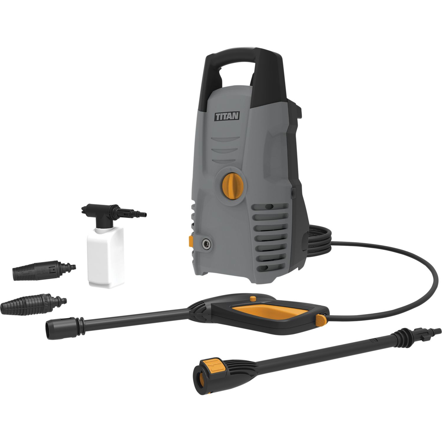 Titan TTB1300PRW 100bar Electric High Pressure Washer 1.3kW 230V (888KH)