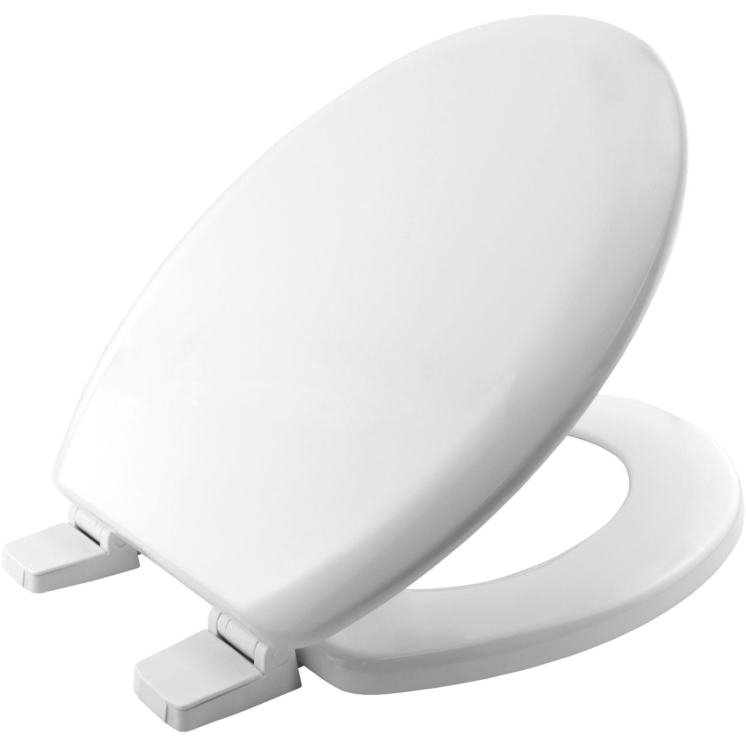 Bemis Proseat Bottom Fixing Toilet Seat Moulded Wood White (888PG)