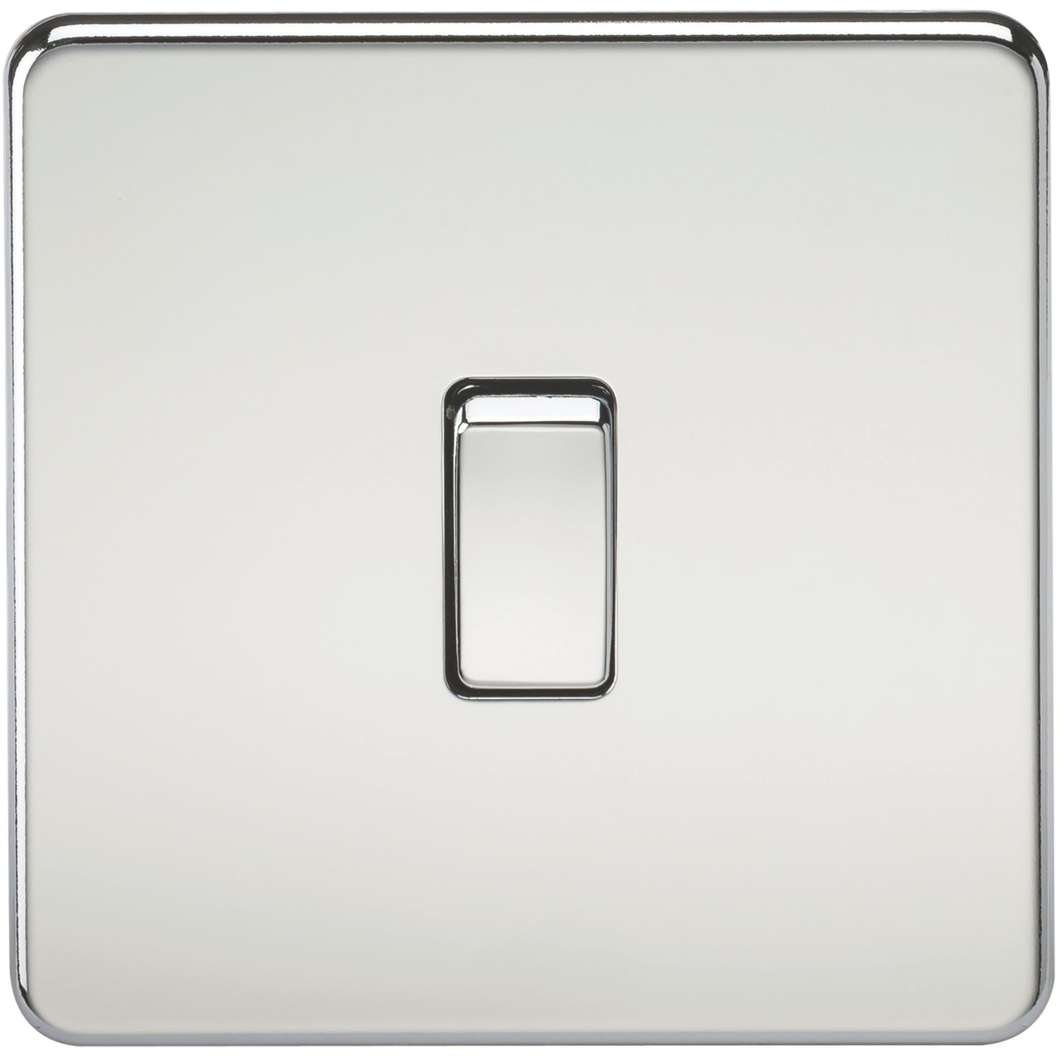 Knightsbridge 20A 1-Gang DP Control Switch Polished Chrome (888TY)
