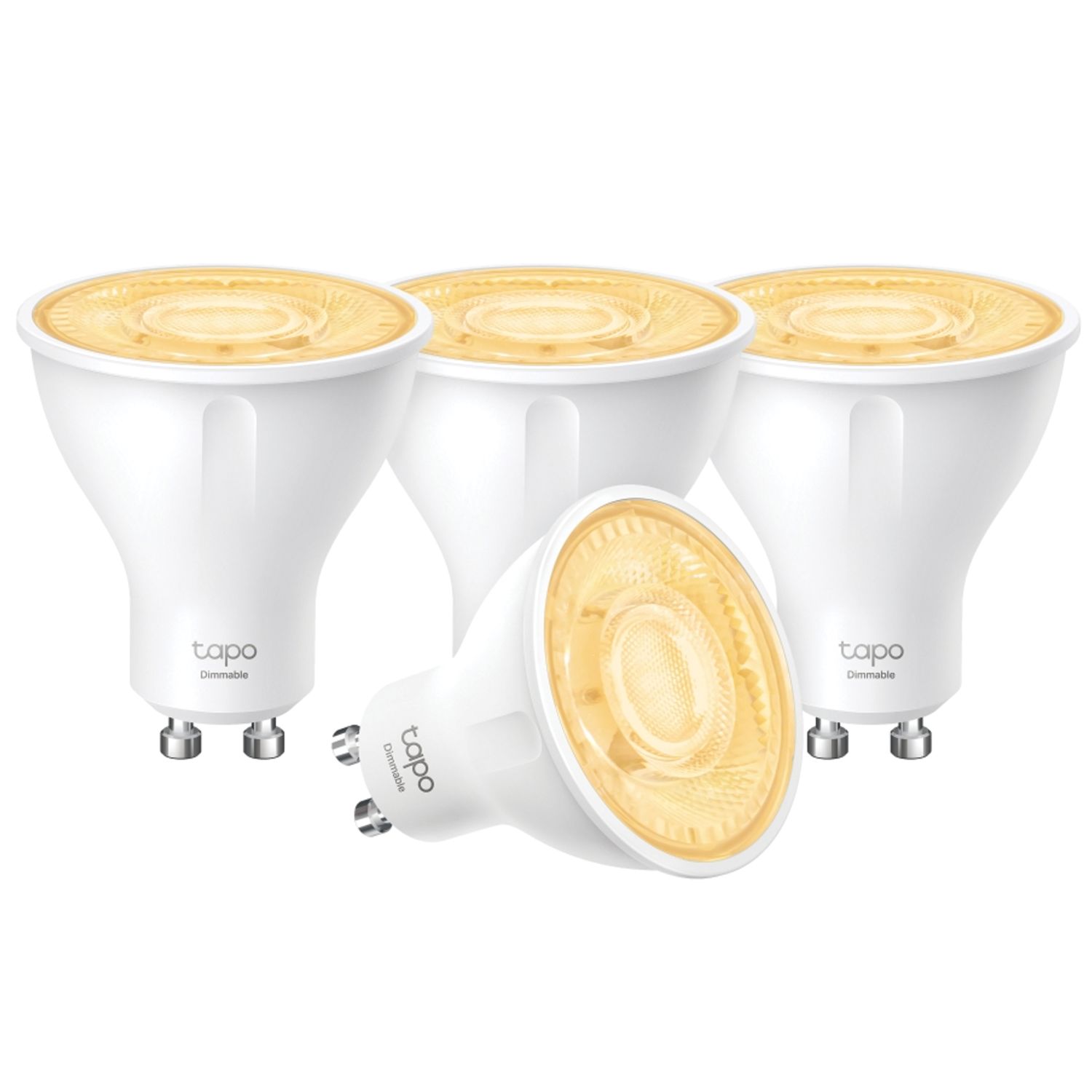 TP-Link Tapo GU10 LED Smart Light Bulb 2.9W 350lm 4 Pack (889RN)