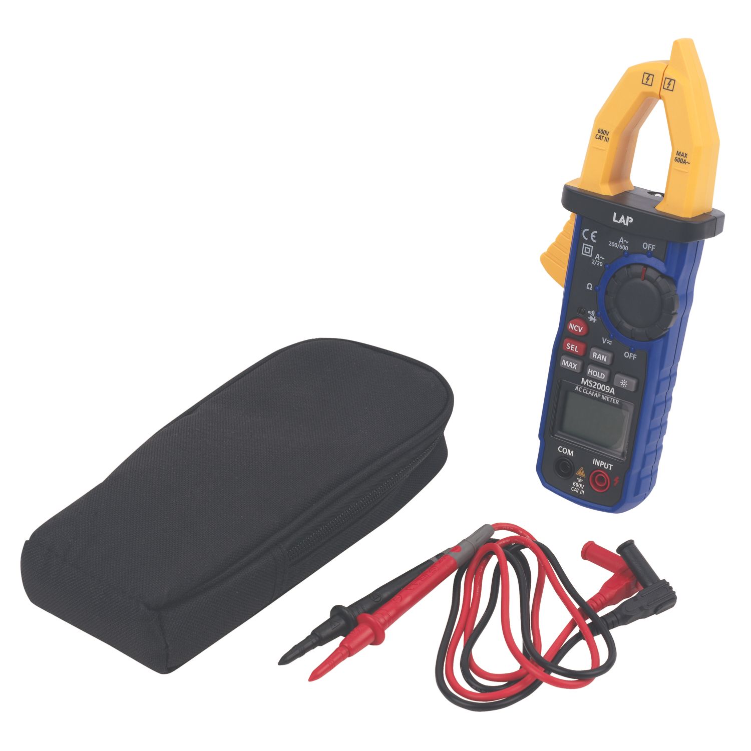 LAP AC Digital Clamp Meter 600A (8906F)