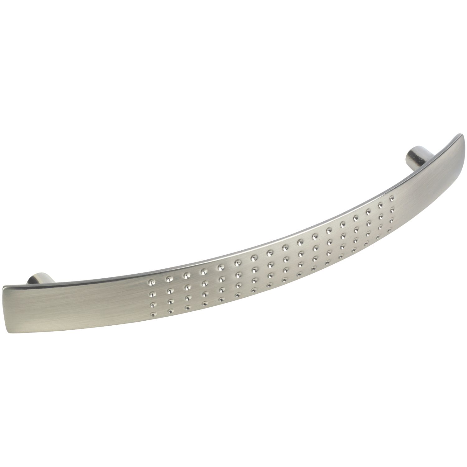 Smith & Locke Dimple Pull Handles Brushed Nickel 155mm 2 Pack (8906V)