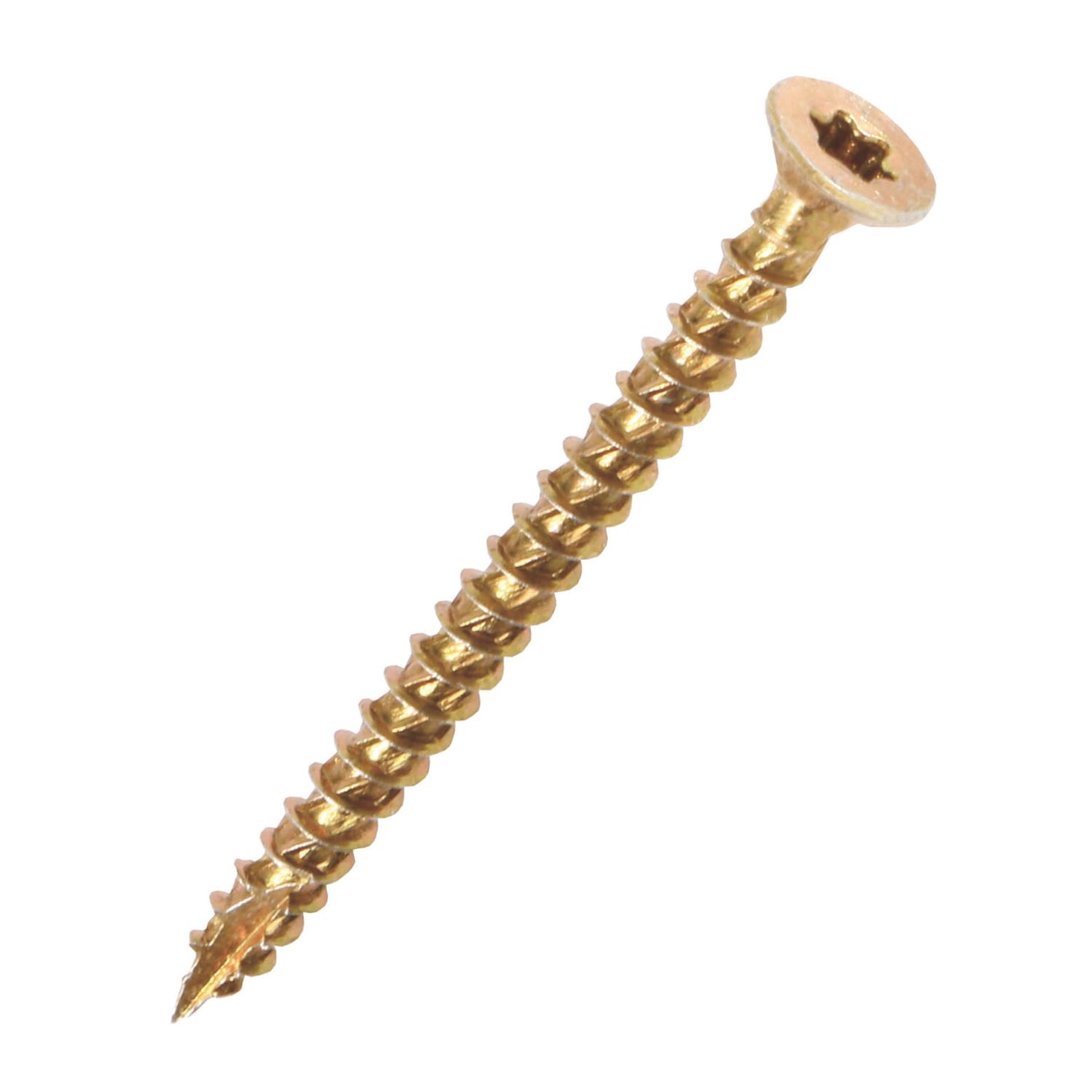Turbo TX TX Double-Countersunk Multi-Purpose Screws 6mm x 70mm 100 Pack (890HM)