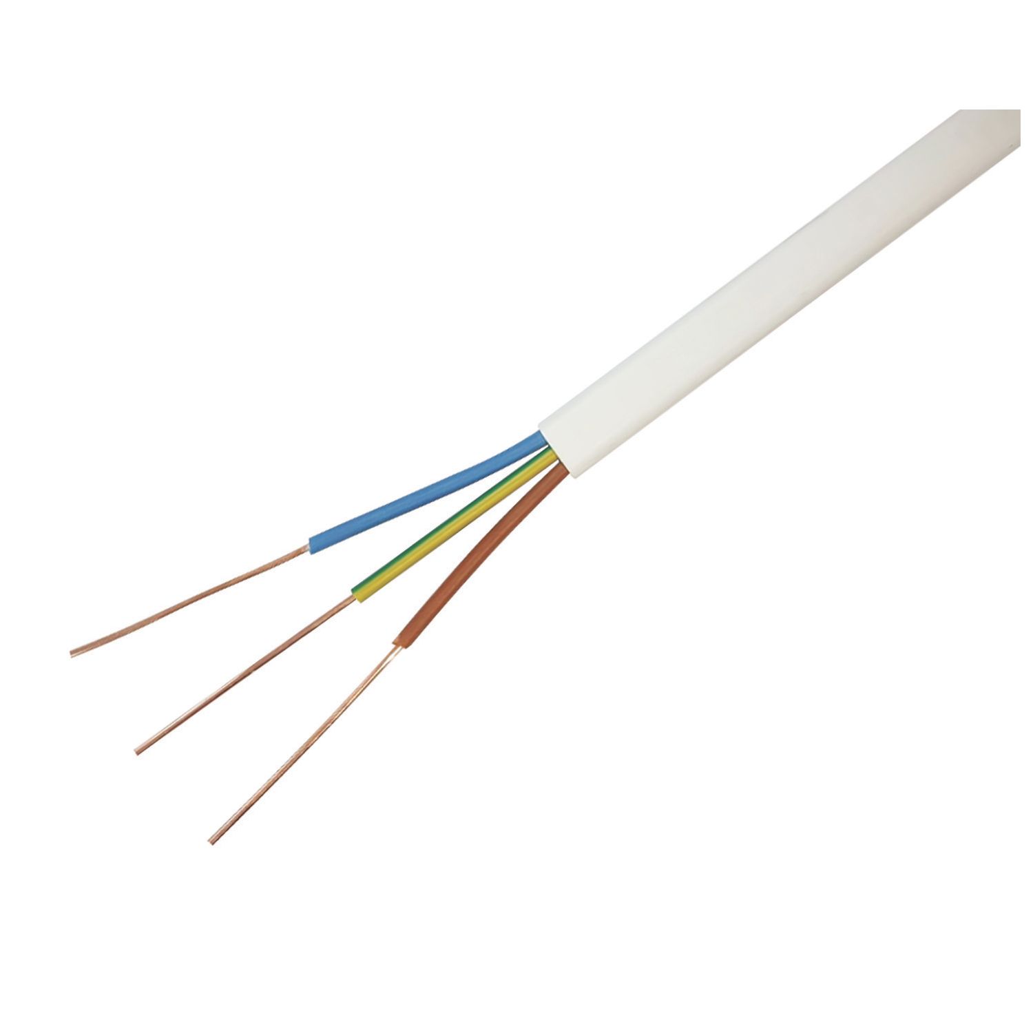 Time N05Z1ZH4-R White 6mm² LSZH Twin & Earth Cable 10m Coil (890KX)