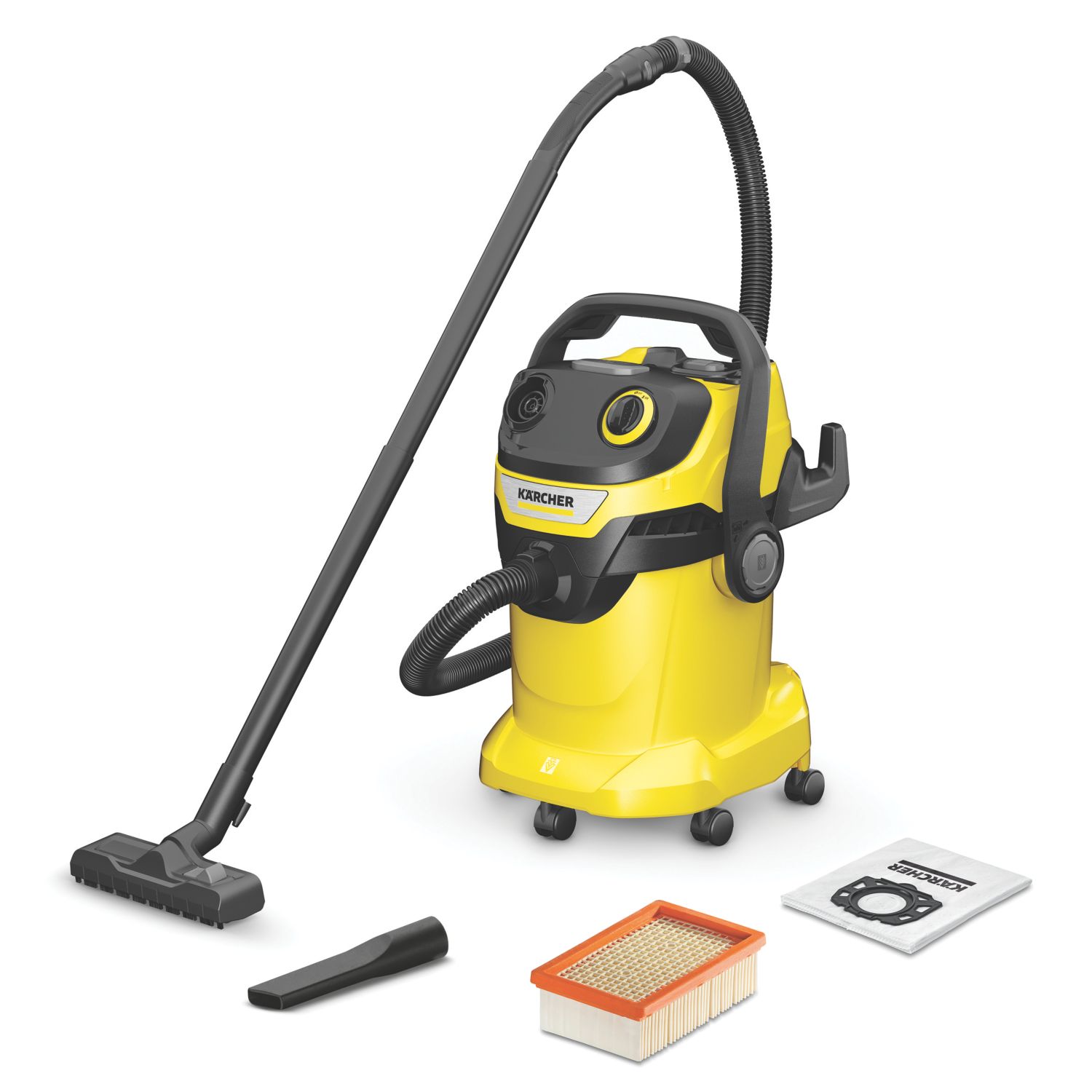 Karcher WD 5 1100W 25Ltr Wet & Dry Vacuum 220-240V (890RK)
