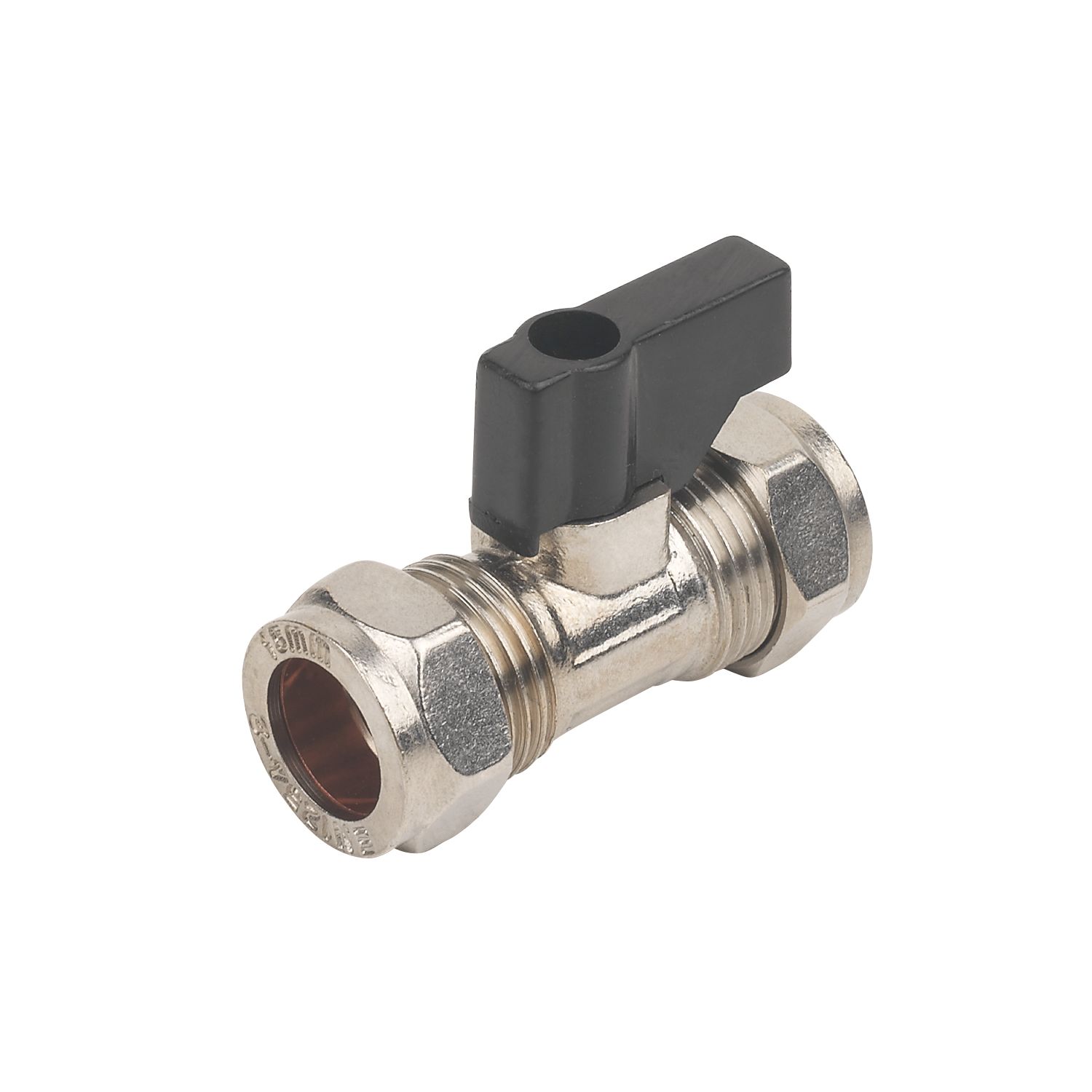 Flomasta Isolating Valve with Handle 15mm (89226)