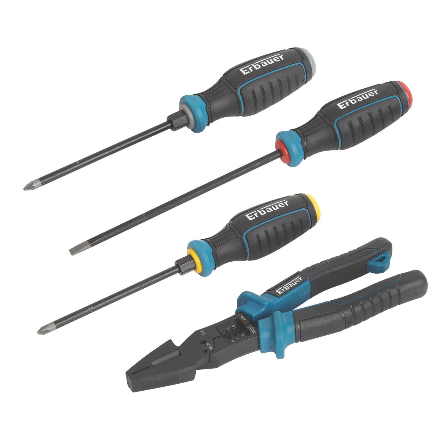 Erbauer Hand Tool Kit 4 Pieces (892PC)