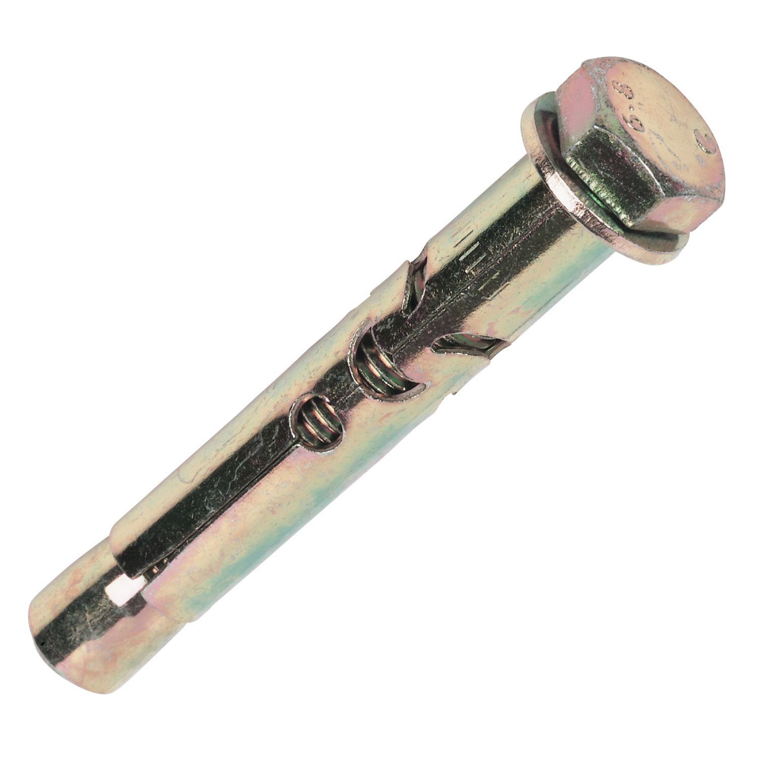 Fischer FSA Sleeve Anchors Bright Zinc-Plated 10mm x 60mm M8 20 Pack (89358)