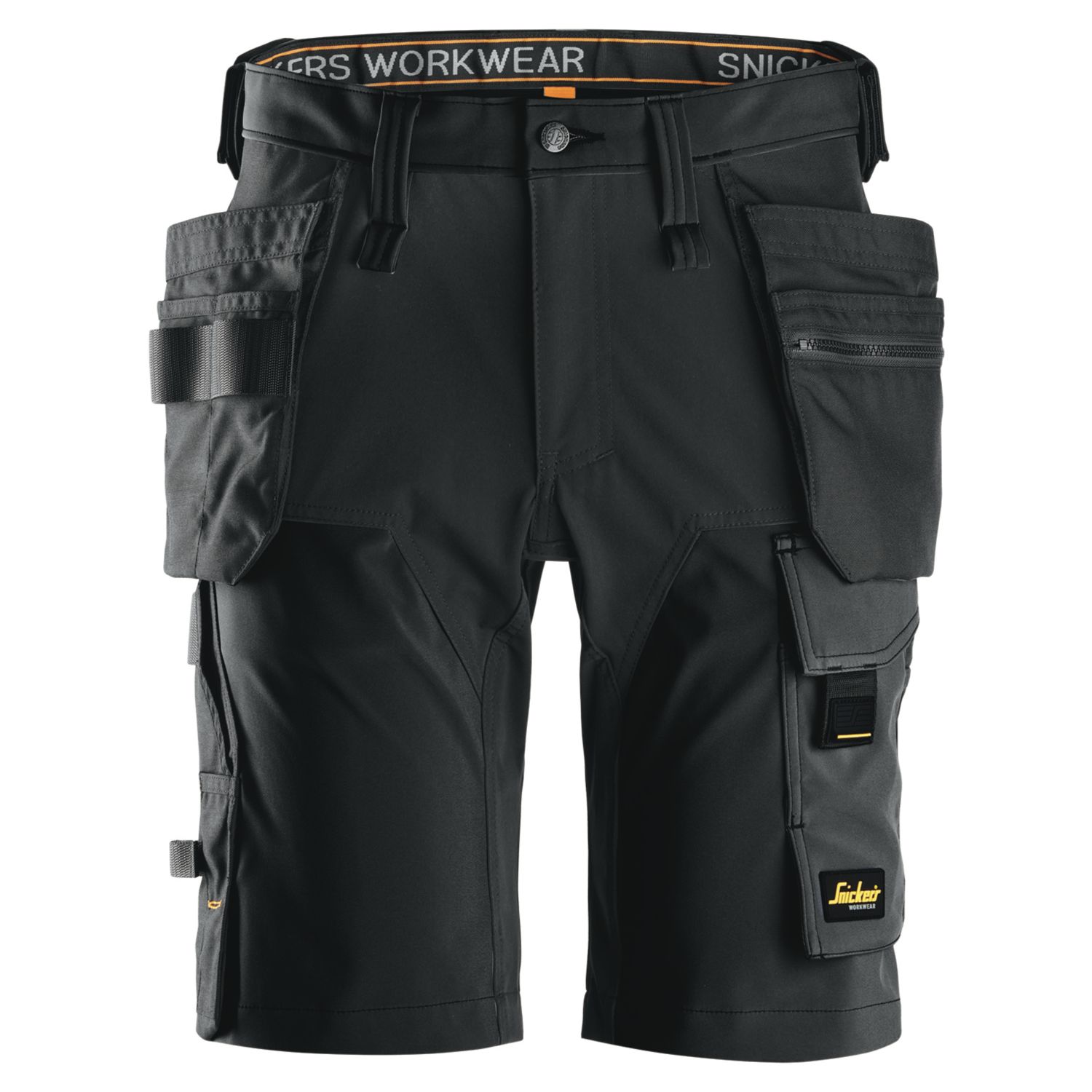 Snickers 6175 Stretch Work Shorts Black 38" W (893AF)