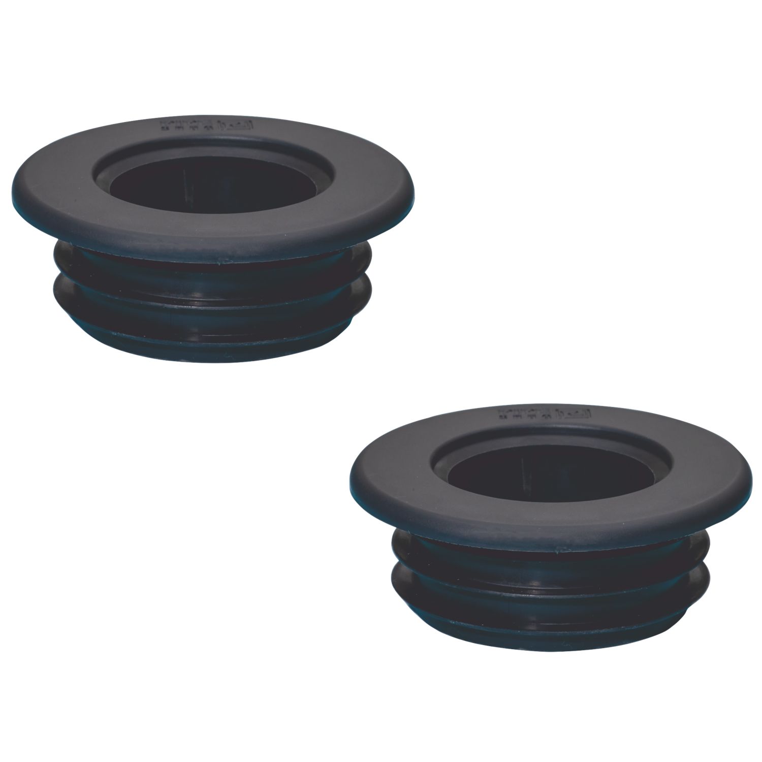 PipeSnug 32mm Cover Black 2 Pack (893GX)