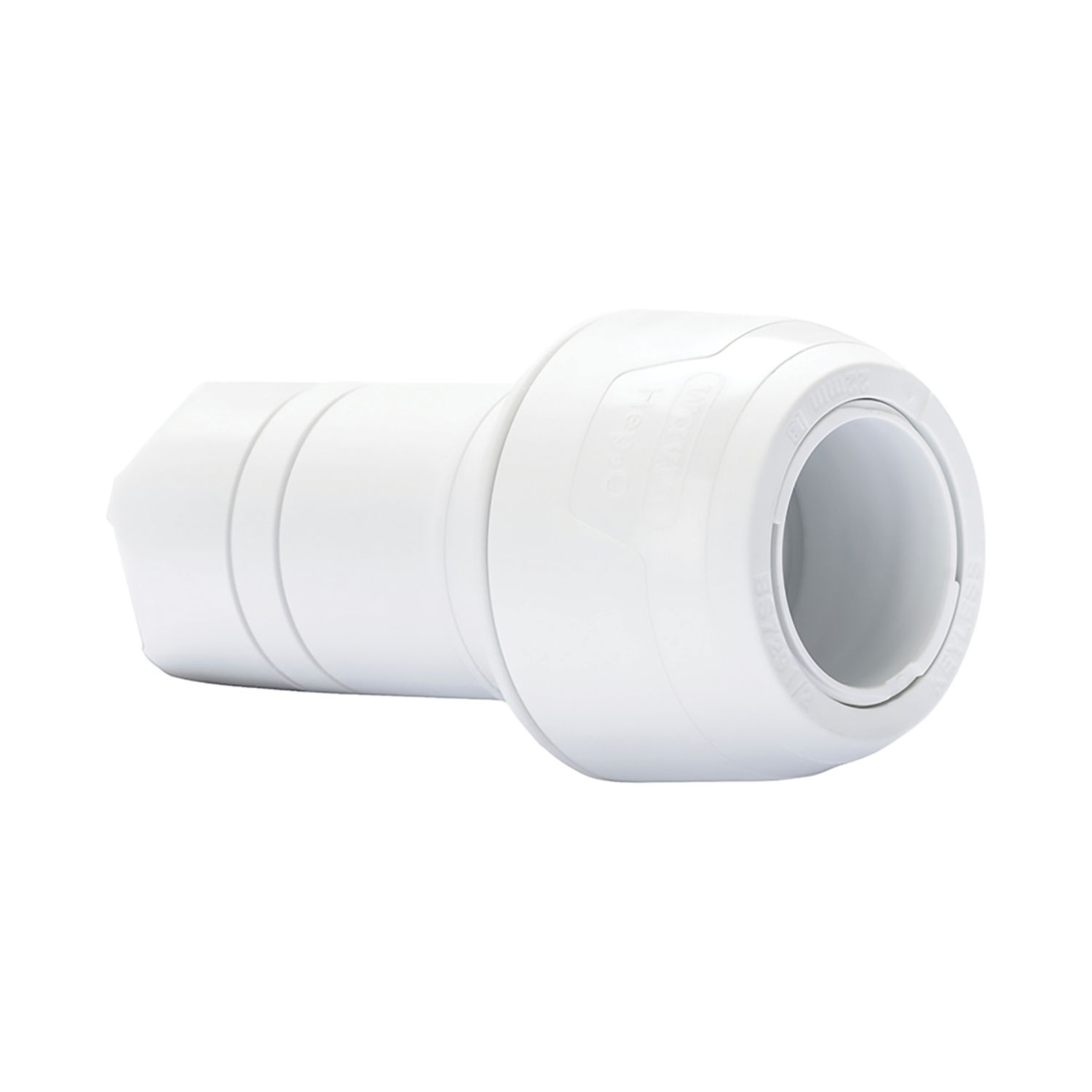 Hep2O Plastic Push-Fit Keyless Socket Reducer F 15mm x M 22mm (893RE)