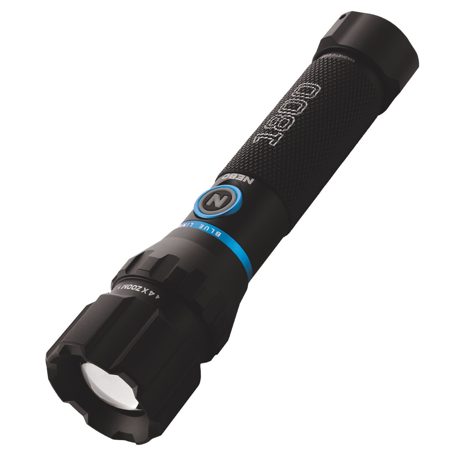 Nebo Blueline Flex Rechargeable LED Handheld Torch Black 1800lm (894AM)