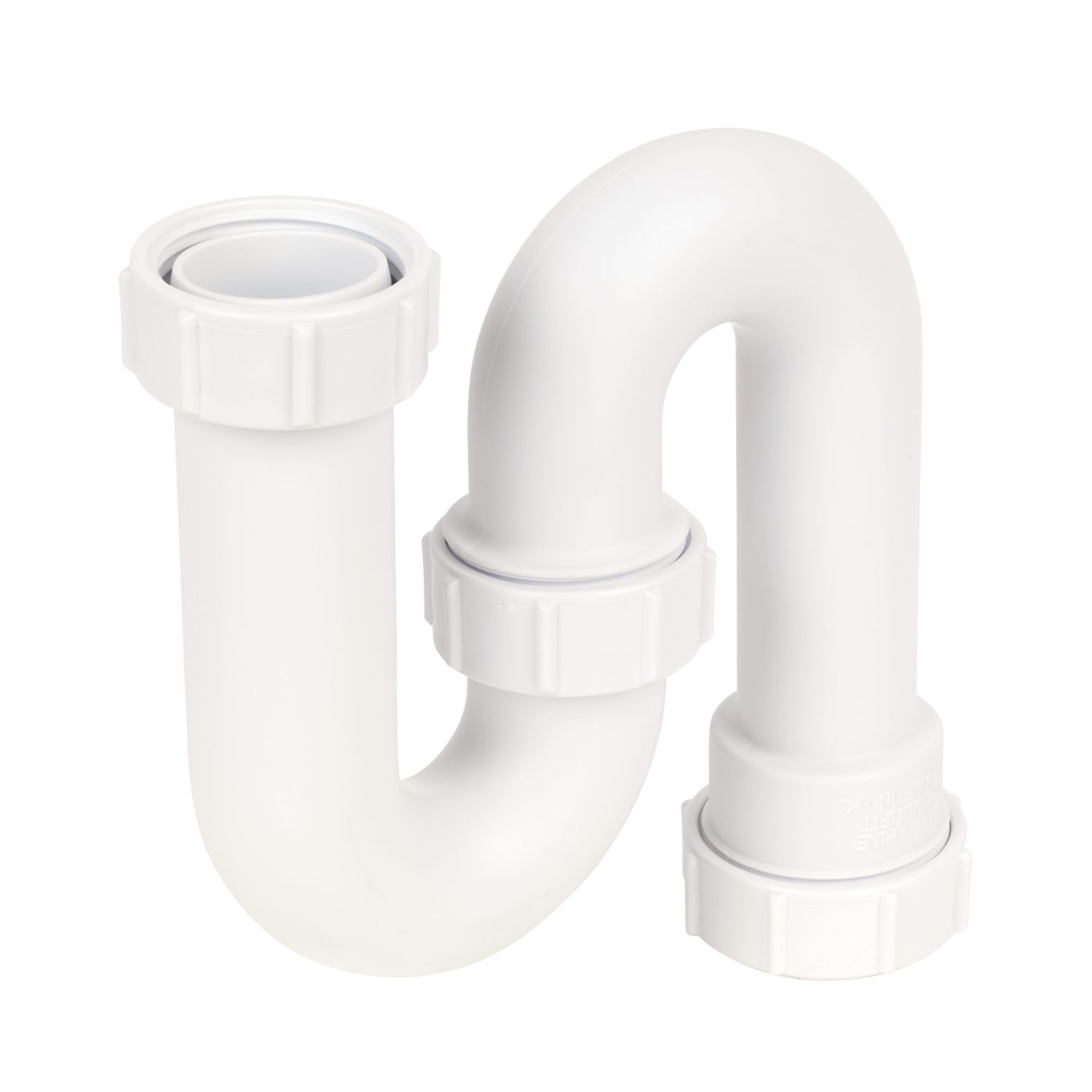 McAlpine Sink S Trap White 32mm (89577)