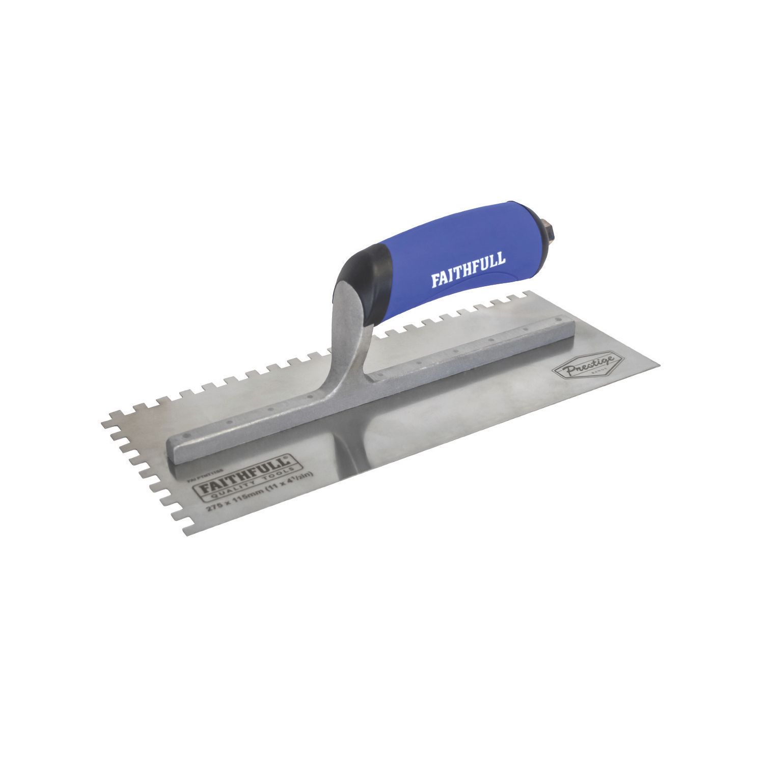 Faithfull 6mm Notched Tile Adhesive Trowel 11" x 4.5" (895HL)