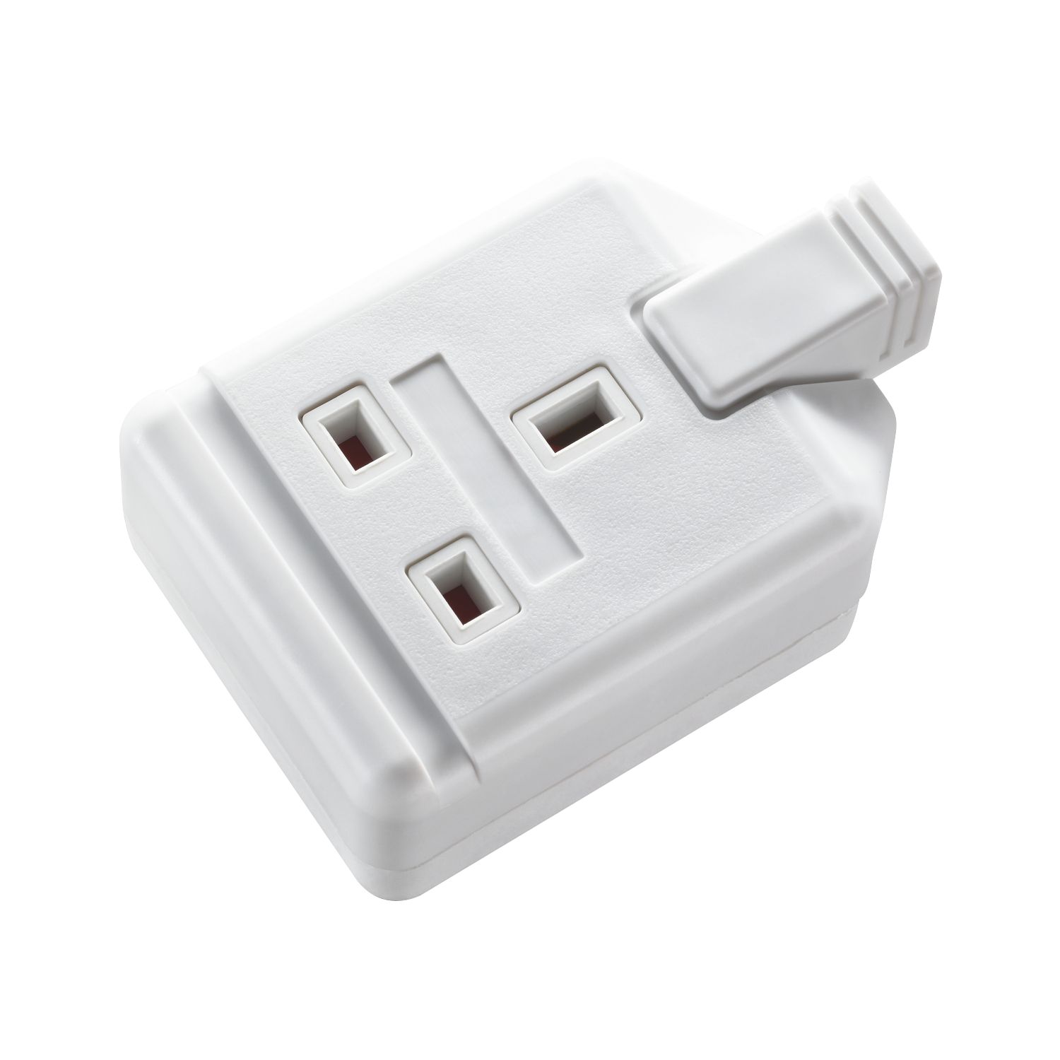 Masterplug 13A 1-Gang Unfused Rewireable Socket White (89675)