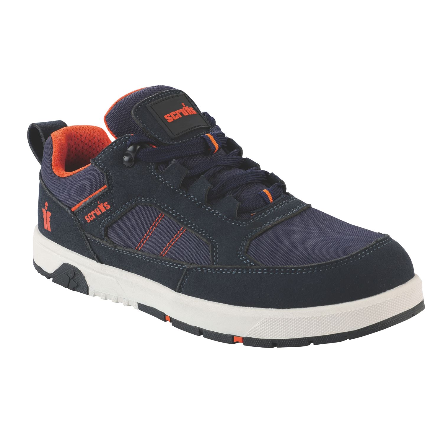 Scruffs Telford Size 12 Navy Steel Toe Cap Safety Trainers (896AG)