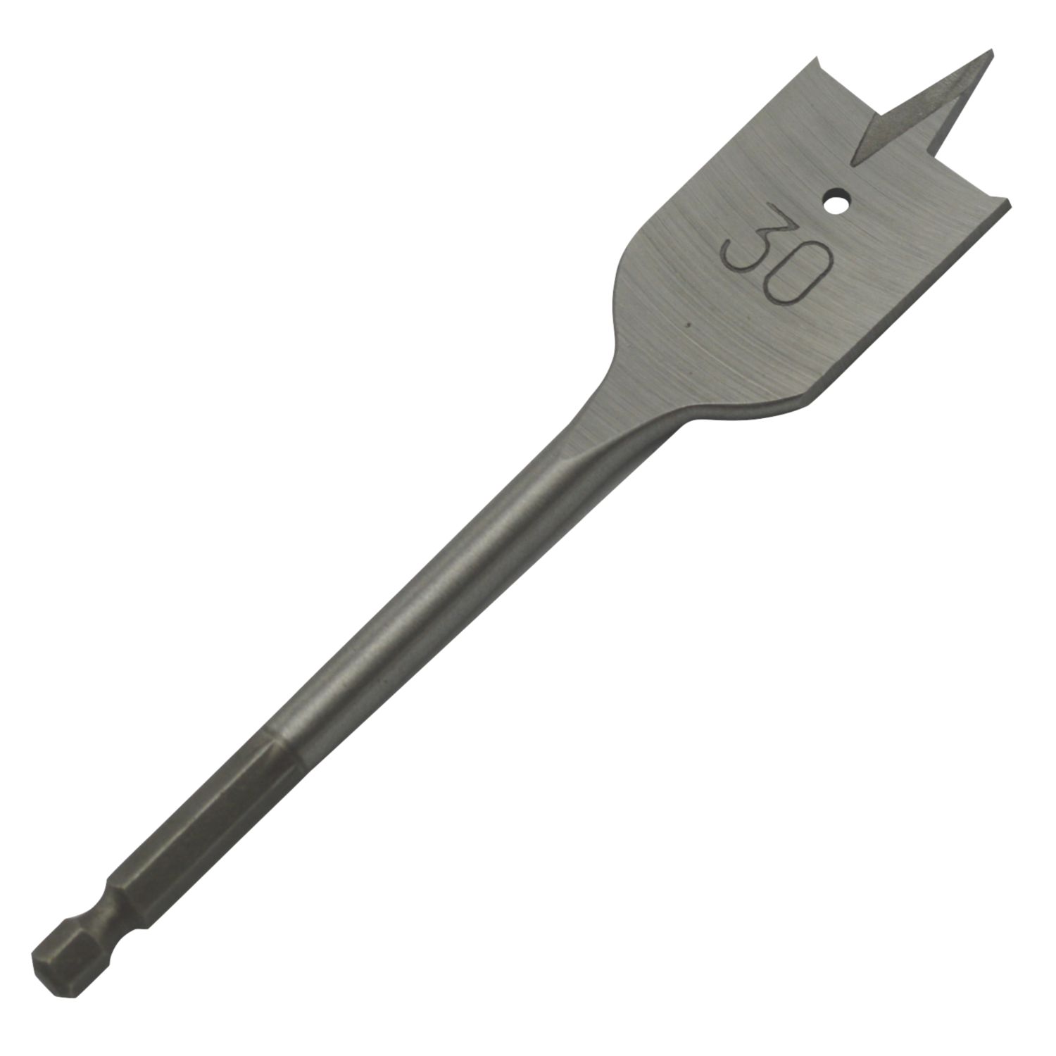 Hex Shank Flat Wood Drill Bit 30mm x 152mm (8999V)