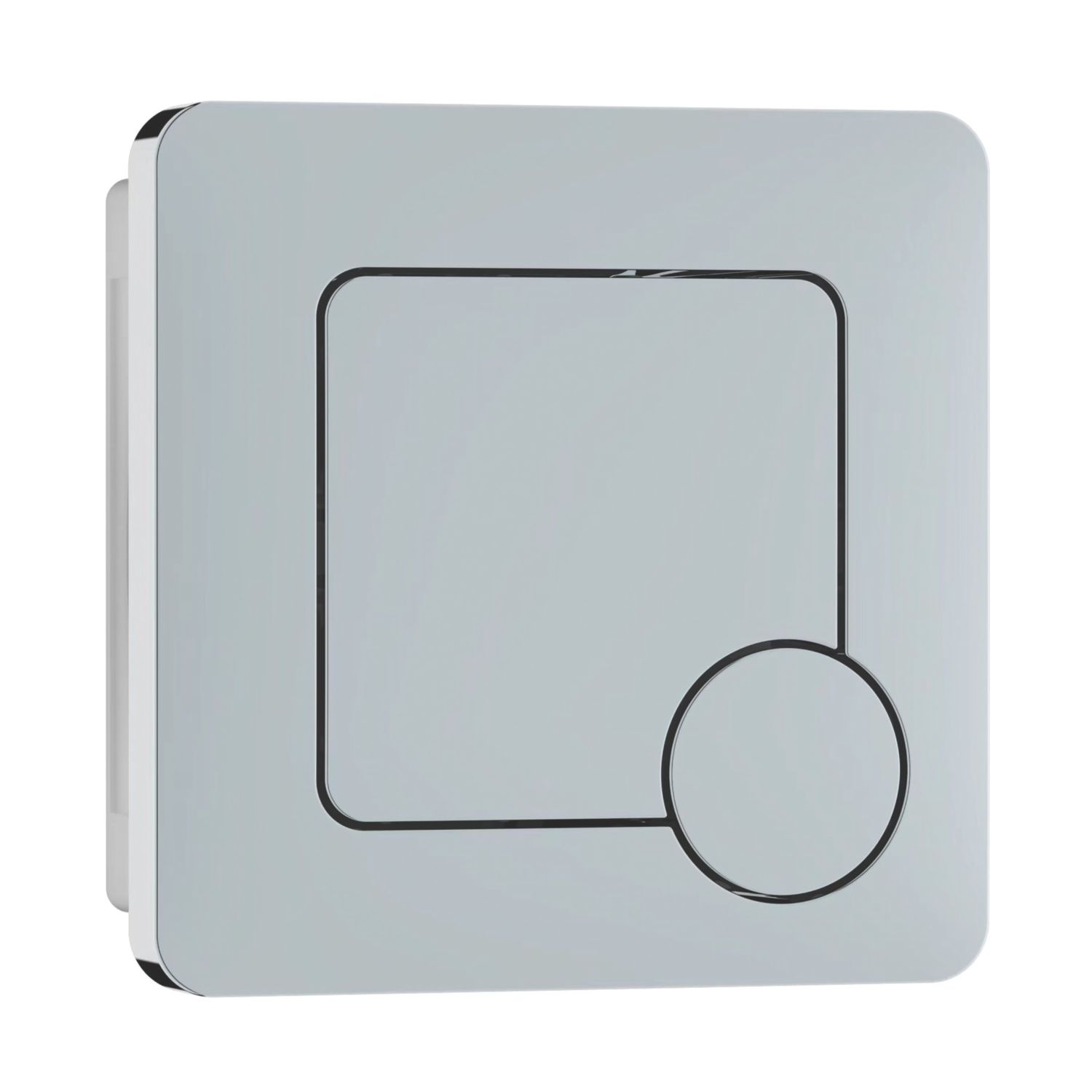 ETAL Porto Dual-Flush Square Plate Chrome (899VN)