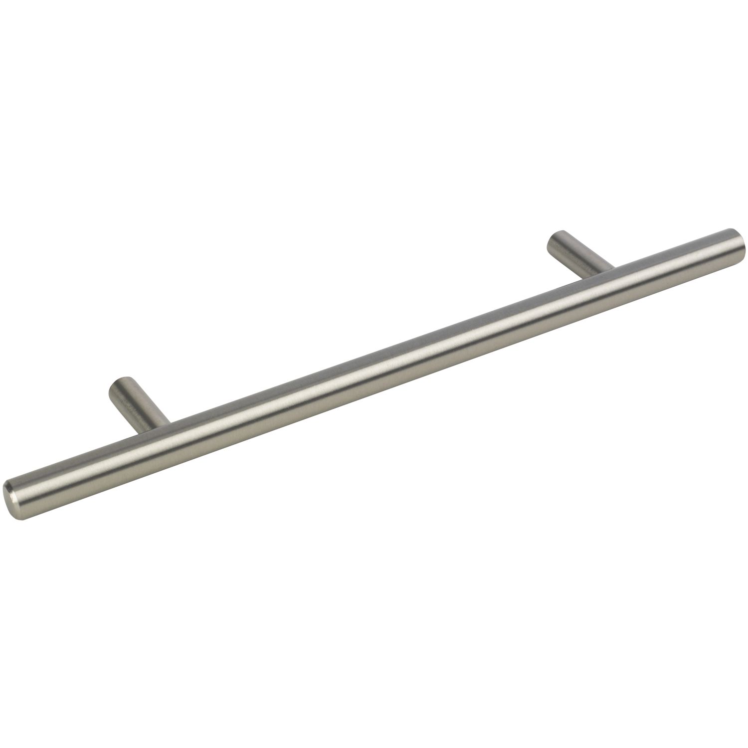 Smith & Locke T Bar Pull Handle Brushed Nickel 208mm (9009V)