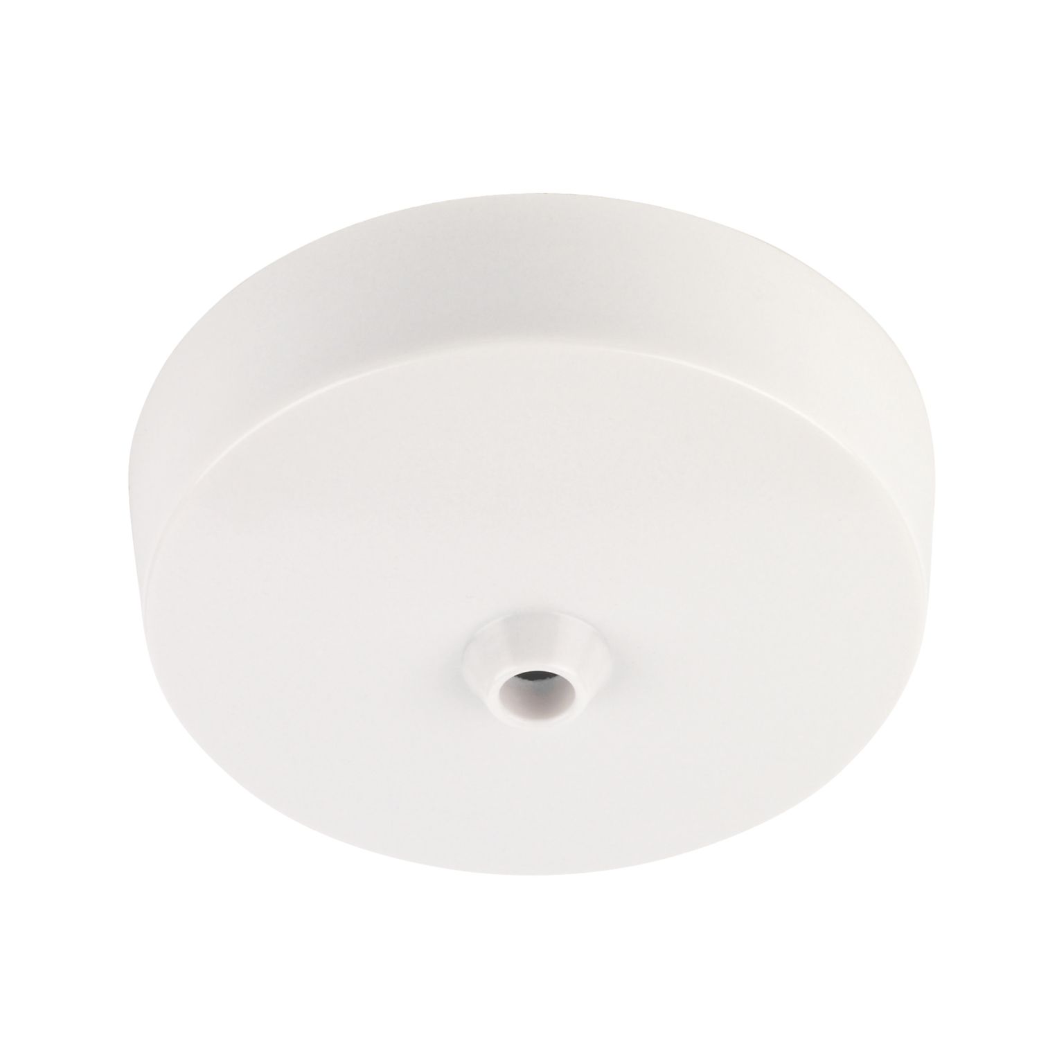 Essentials Ceiling Rose Light Fitting White 3.54" (9014D)