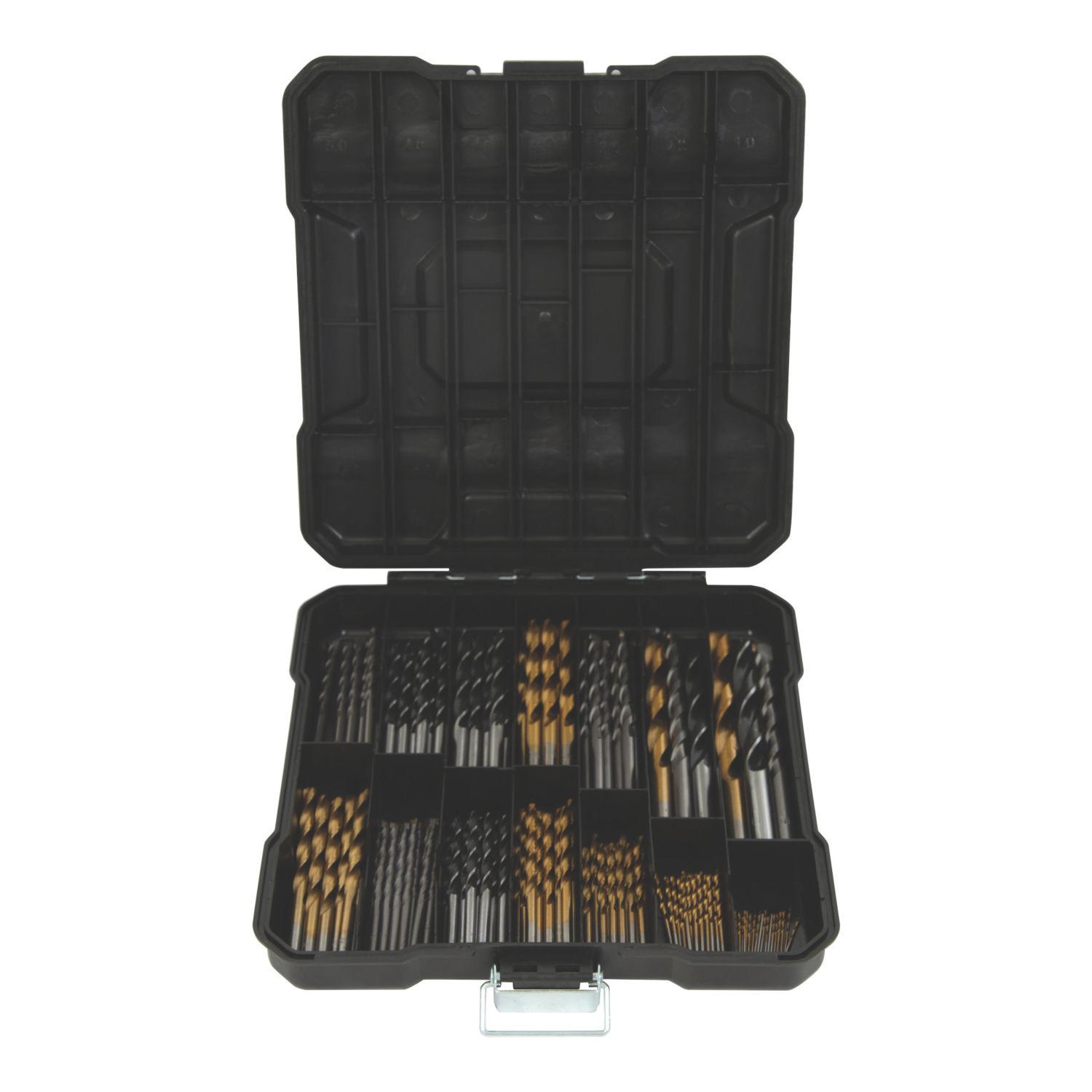 Forge Steel Multi-Material Drill Bit Set 130 Pieces (902AK)